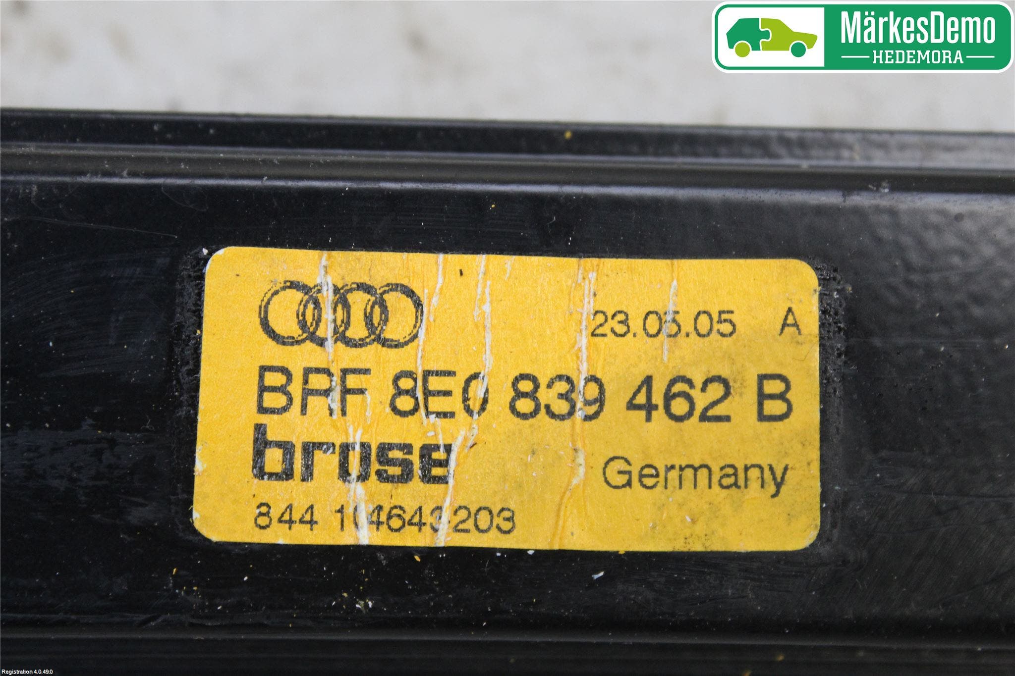 Audi A4/S4 05-07 Fönsterhissmekanism