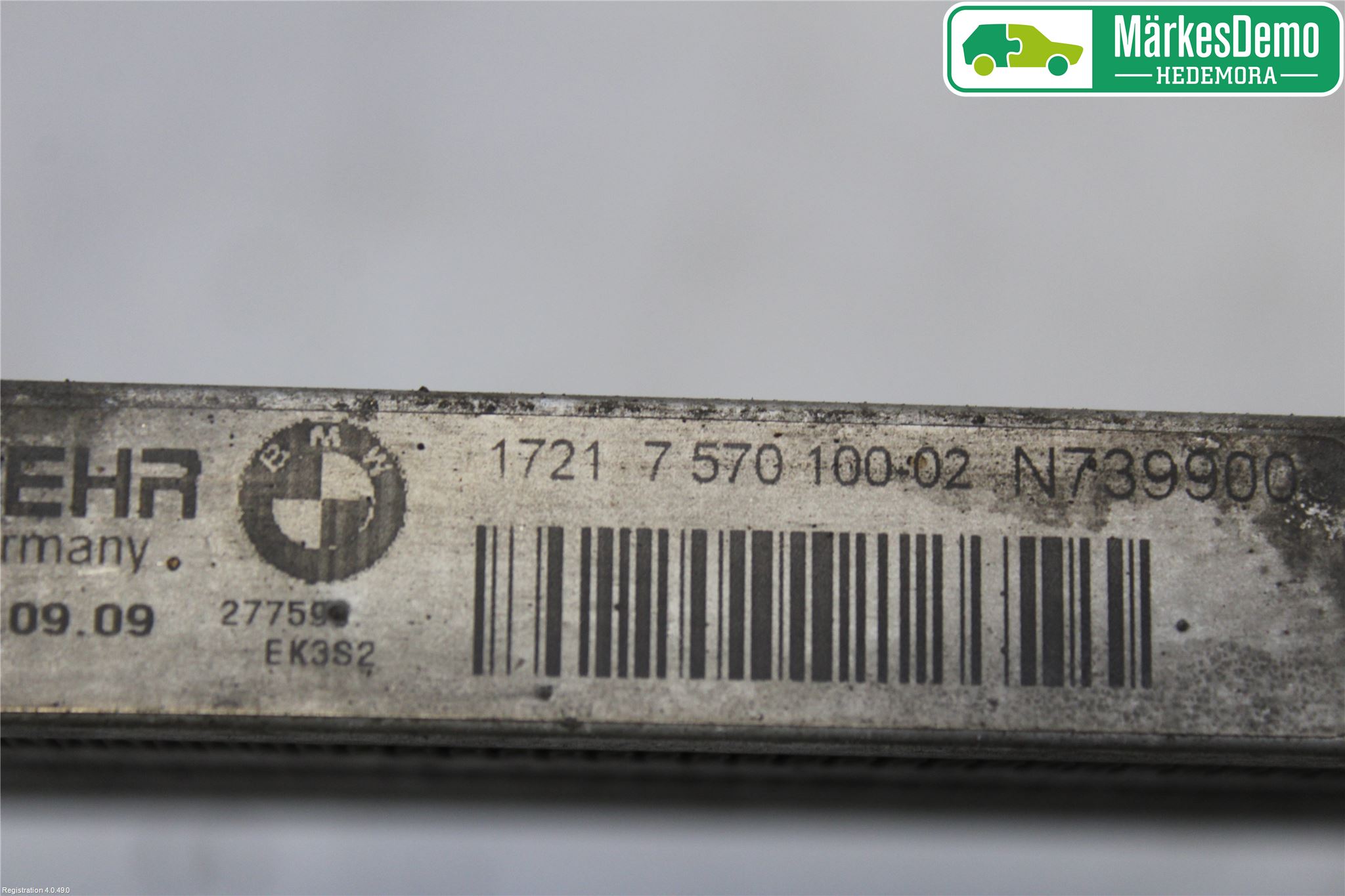 BMW 5 GT F07 09-17 Oljekylare Automat