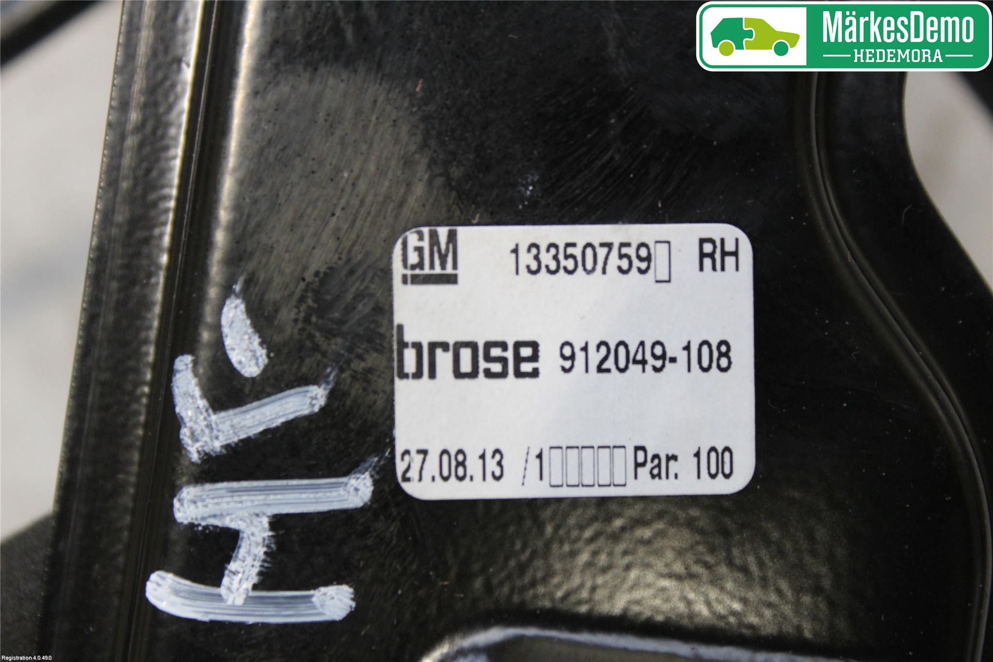 Opel ASTRA J 10-15 Fönsterhiss El Kompl