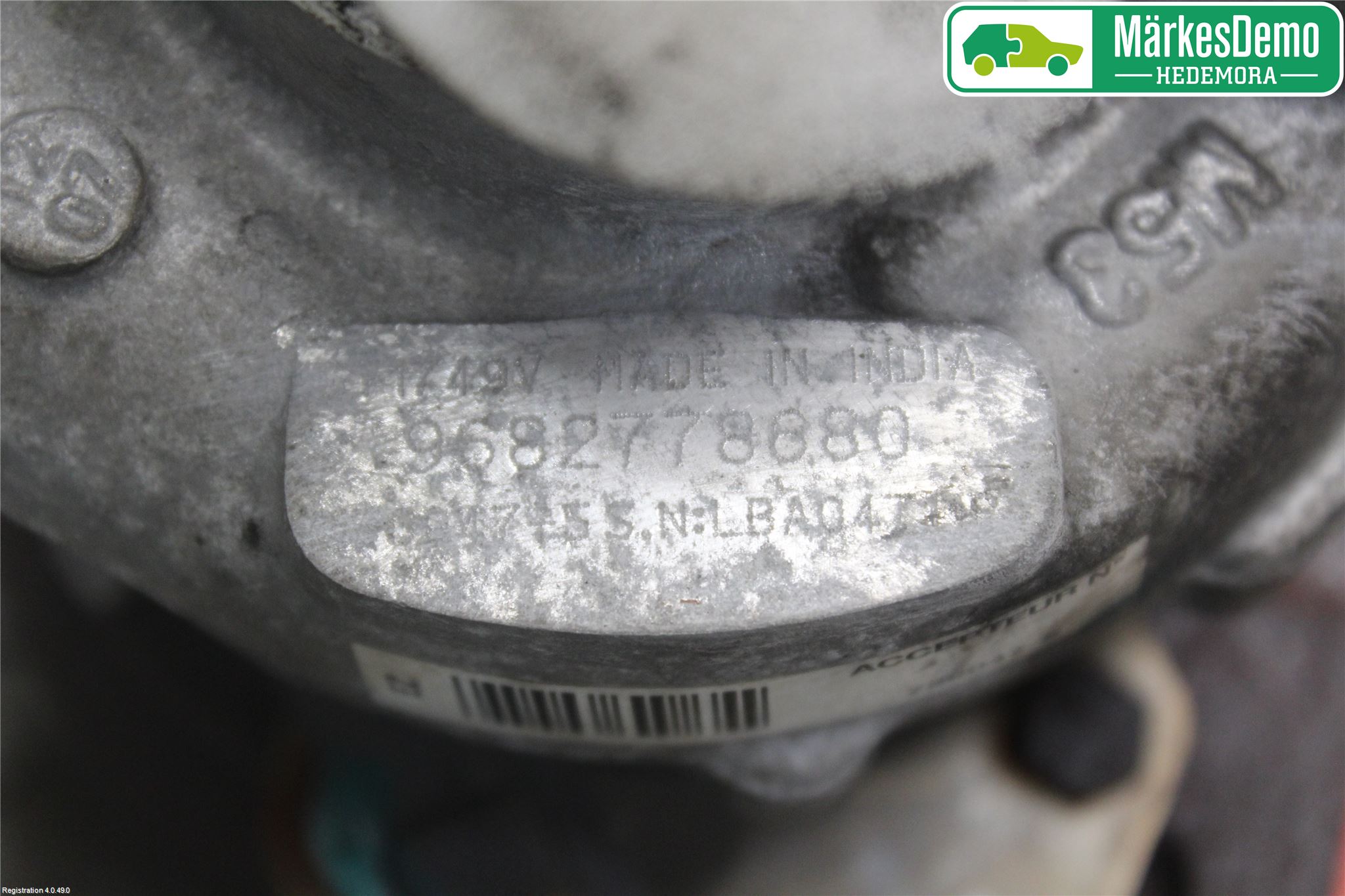 Citroen C4 PICASSO 06-13 Turboaggregat