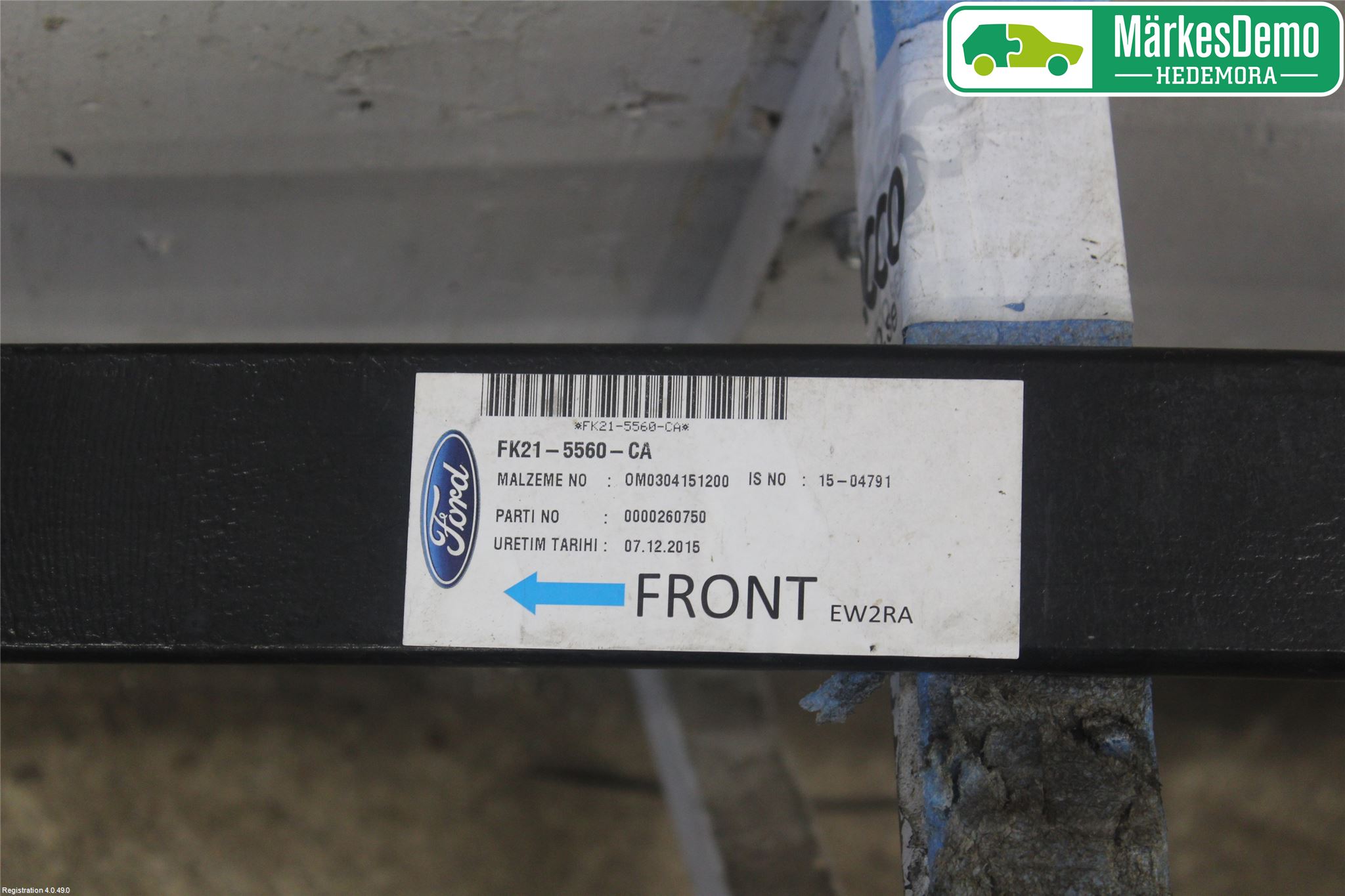 Ford TRANSIT SKÅP/BUSS 14-22 Fjäder Bak Blad