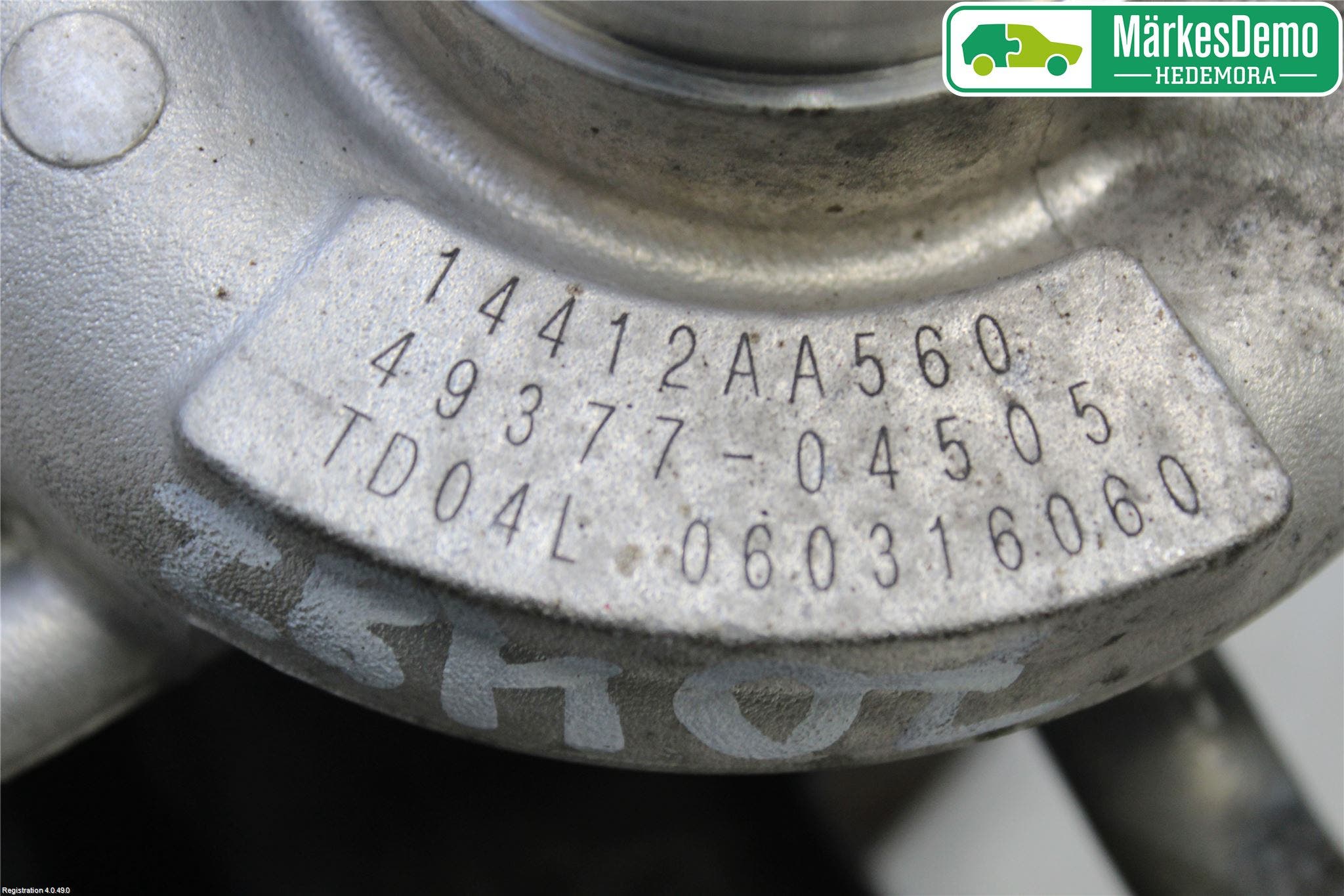 Subaru FORESTER SG 06- Turboaggregat