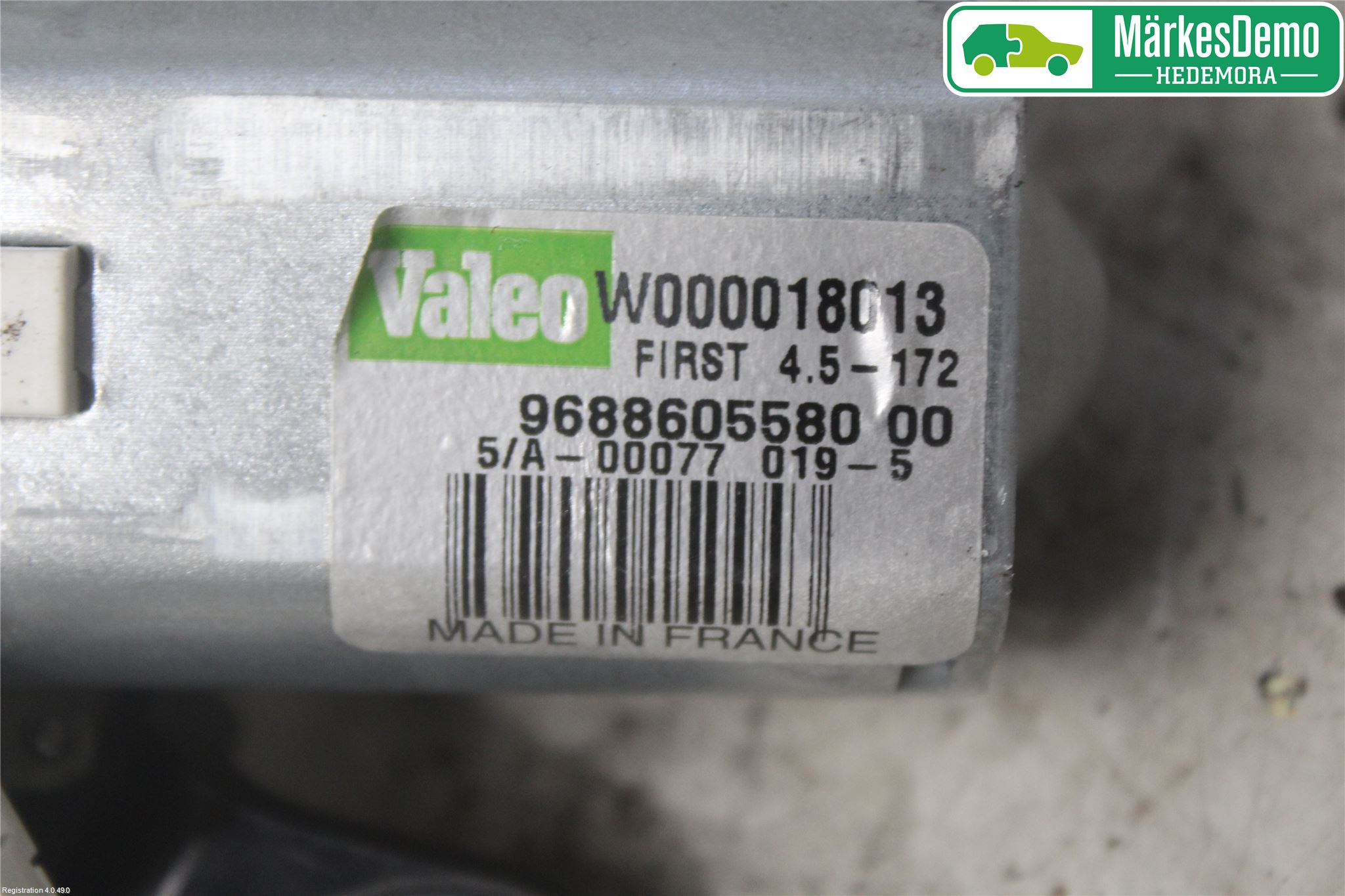 Peugeot 508 11-18 Torkarmotor Baklucka