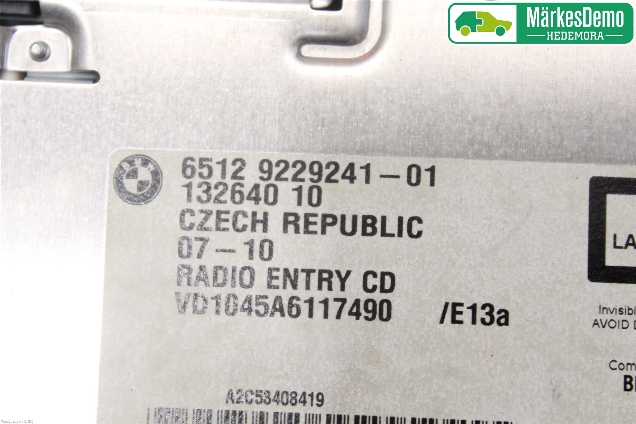 BMW 1 E87/81 5D/3D 03-11 Cd Radio - Multimediapanel