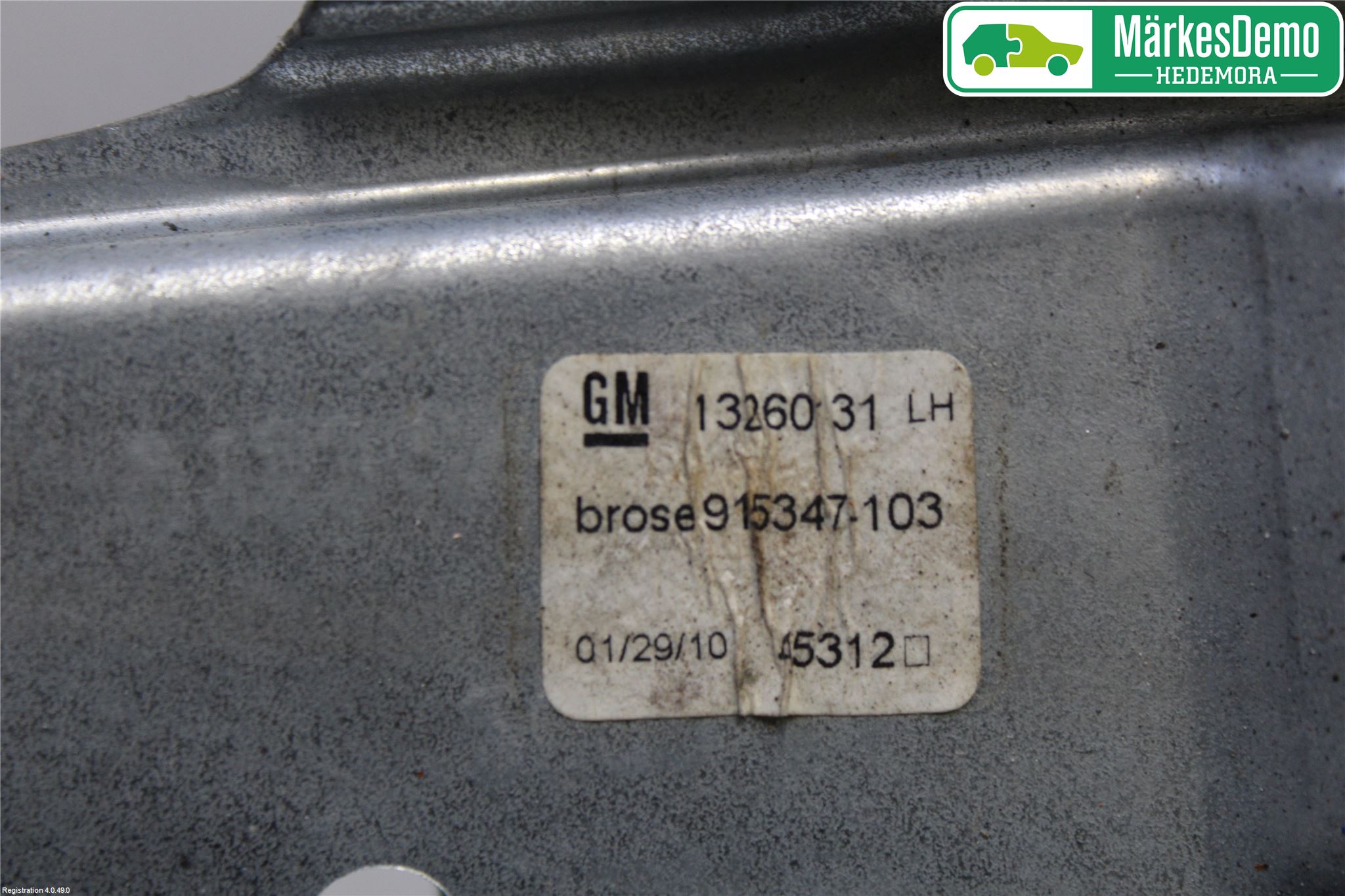 Opel ASTRA J 10-15 Fönsterhissmekanism