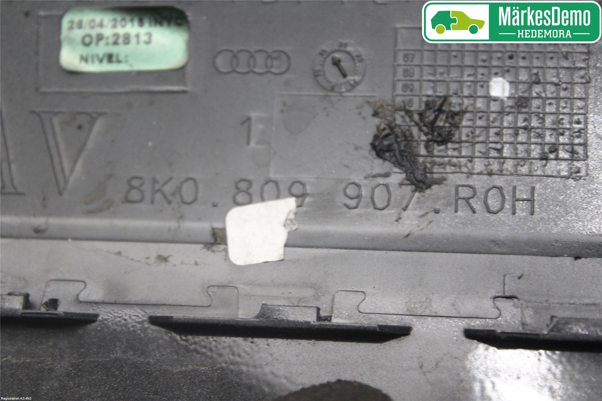 Audi A4/S4 08-11 Tanklucka