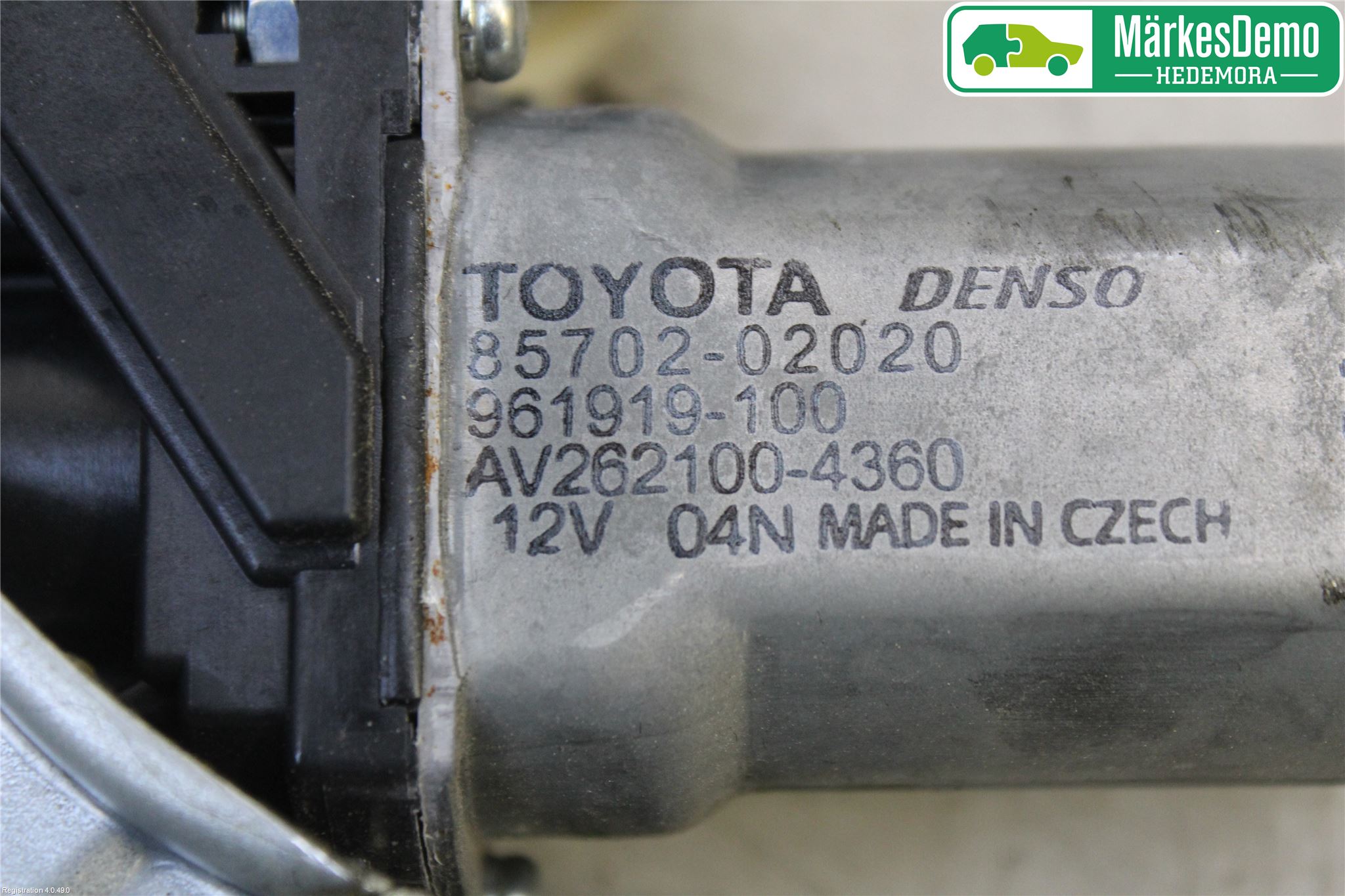 Toyota AURIS 10-12 Fönsterhiss El Kompl