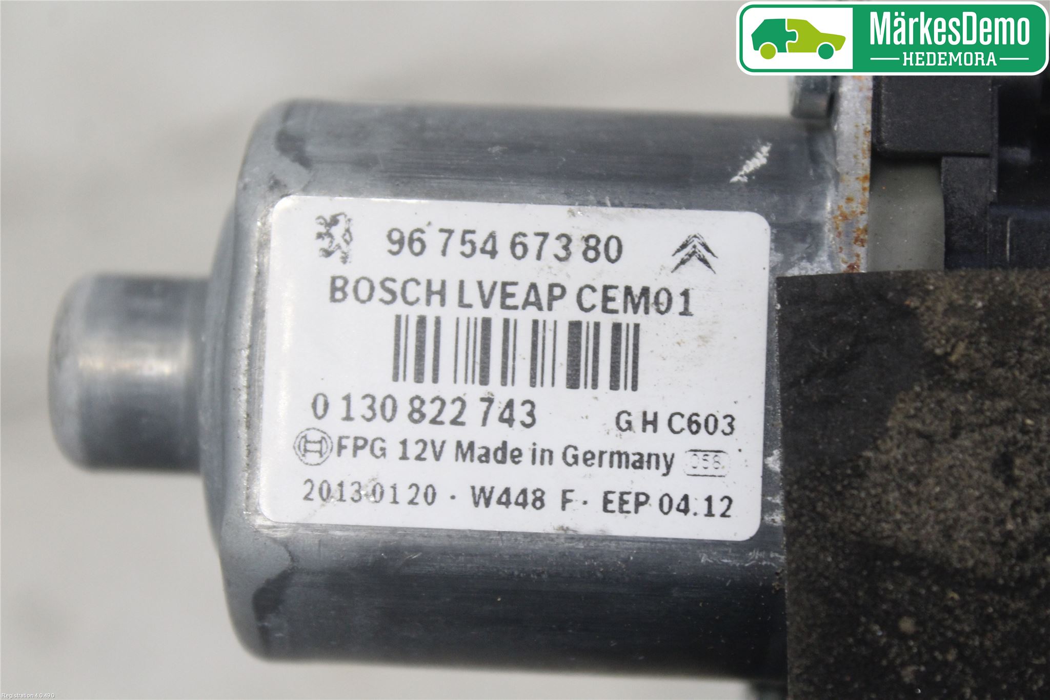 Peugeot 308 08-13 Fönsterhiss El Kompl