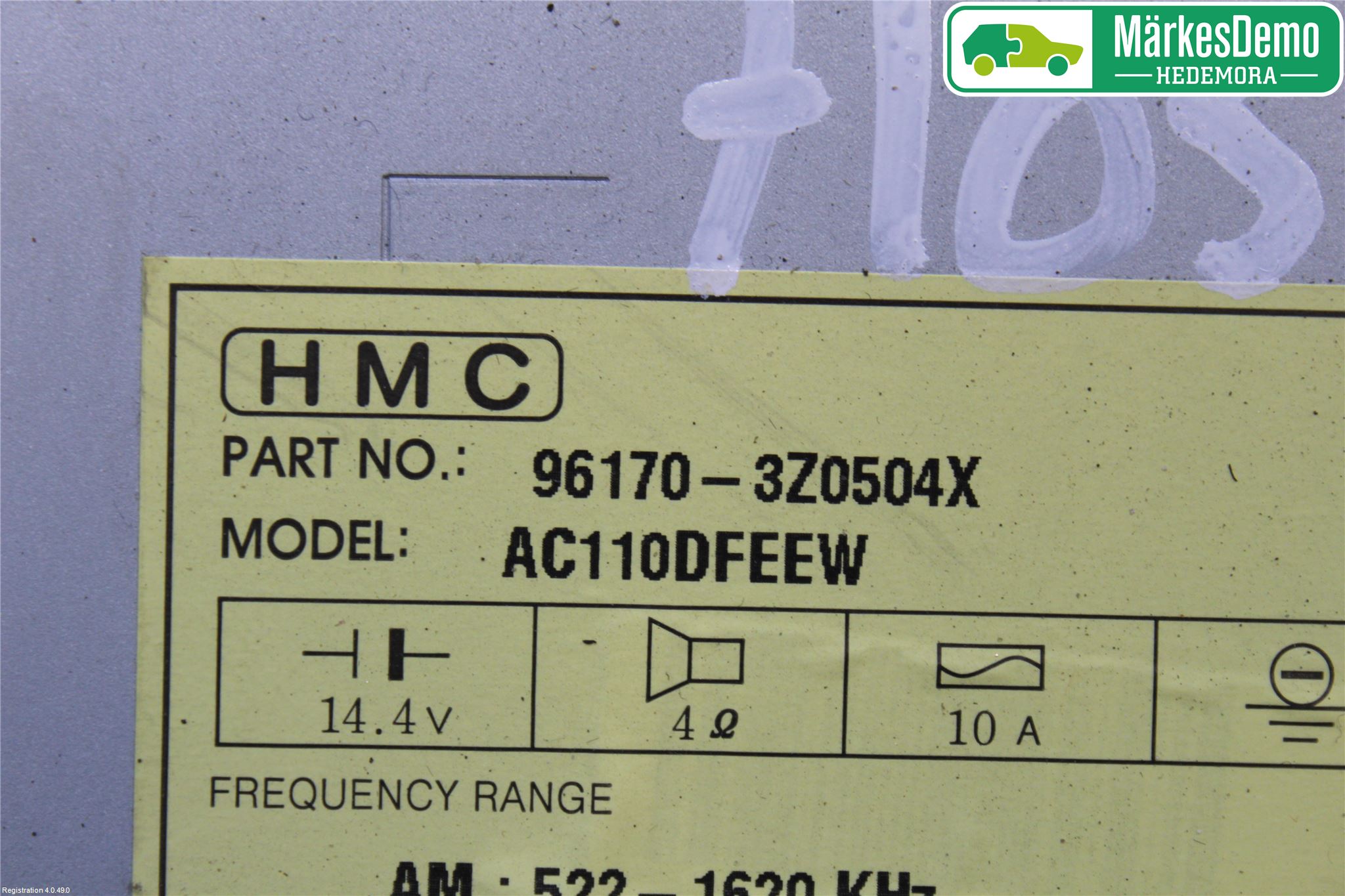 Hyundai i40 08-15 Cd Radio - Multimediapanel