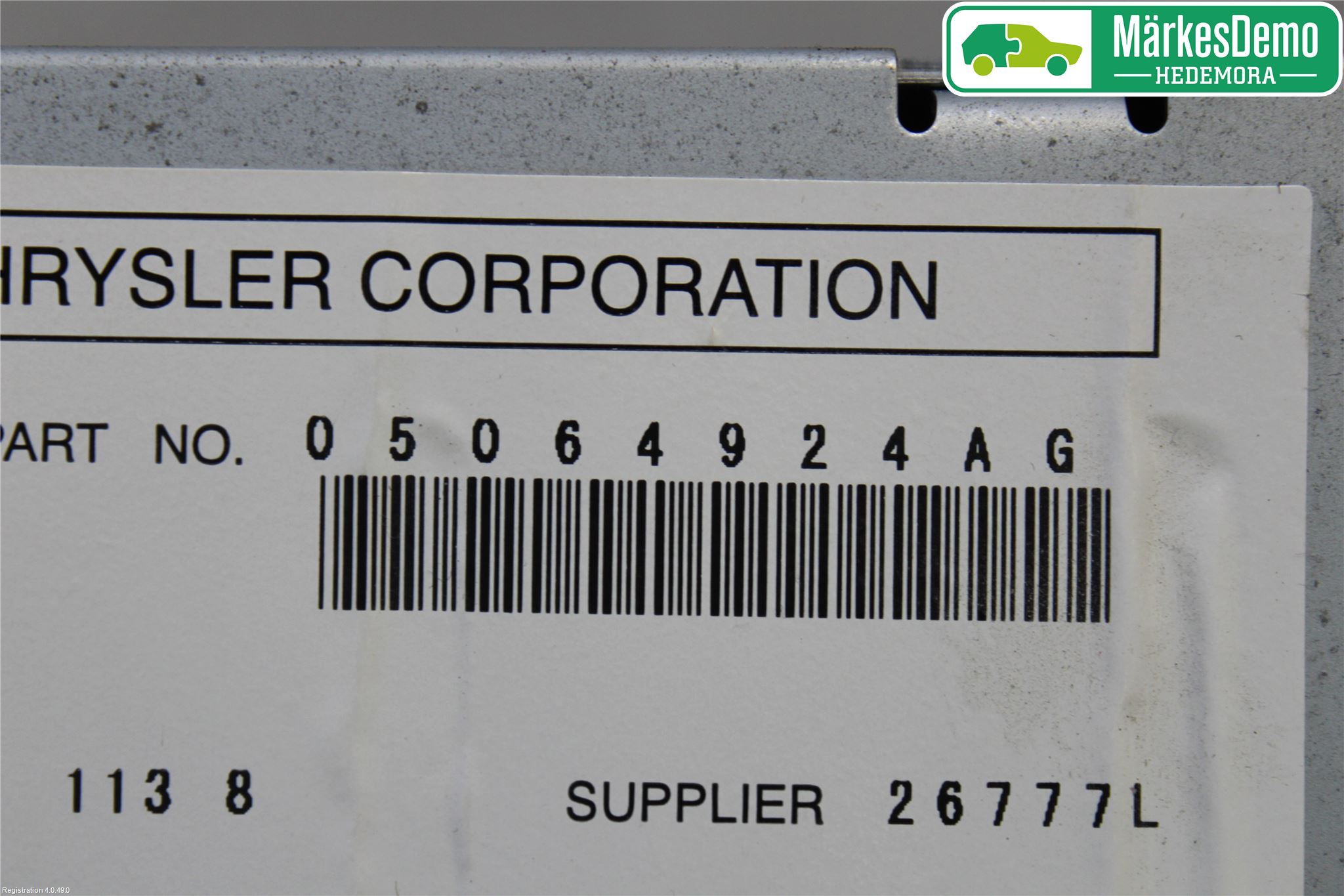 Dodge JOURNEY Cd Radio - Multimediapanel