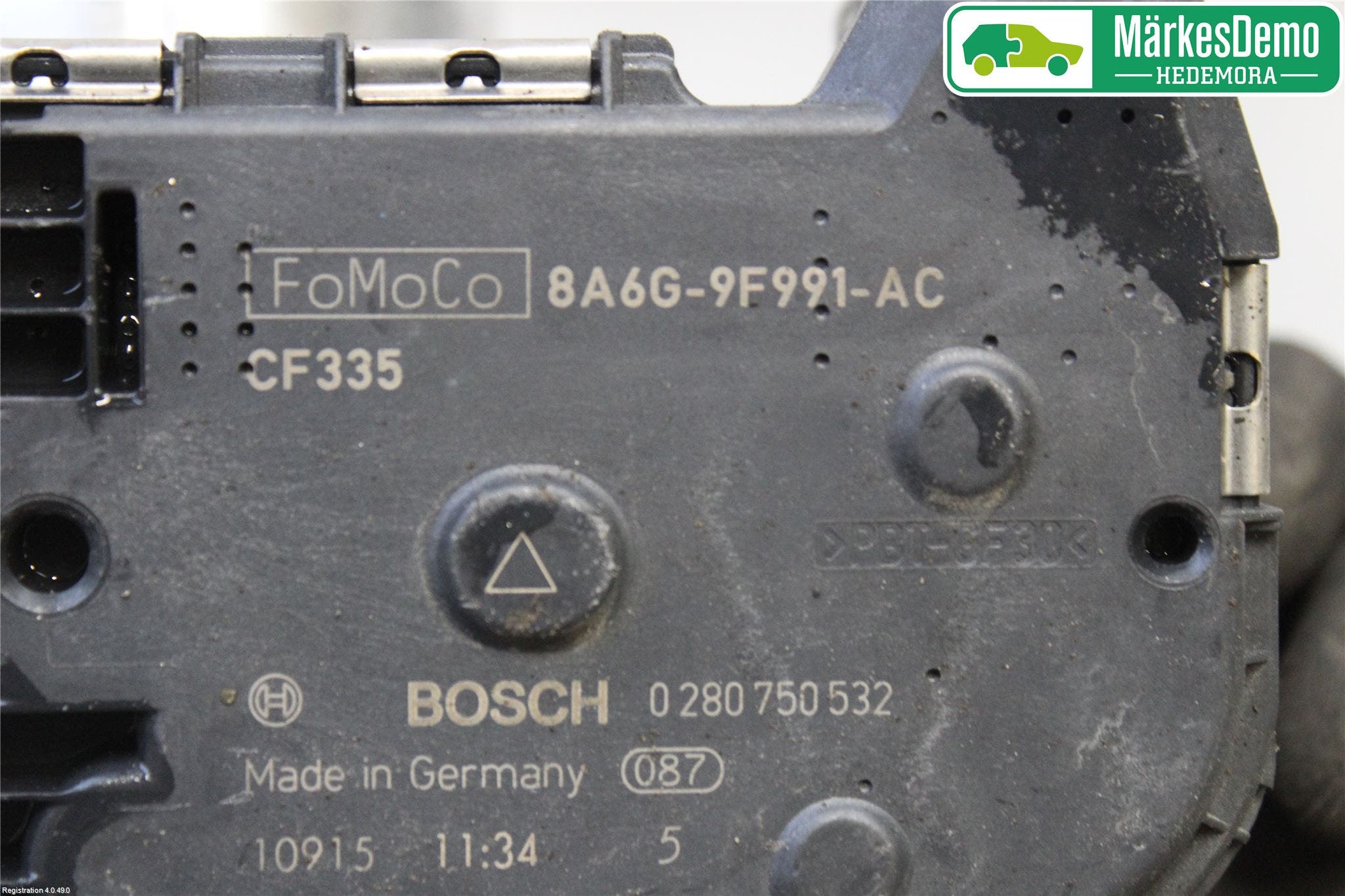 Ford FIESTA 09-12 Injspjällhus