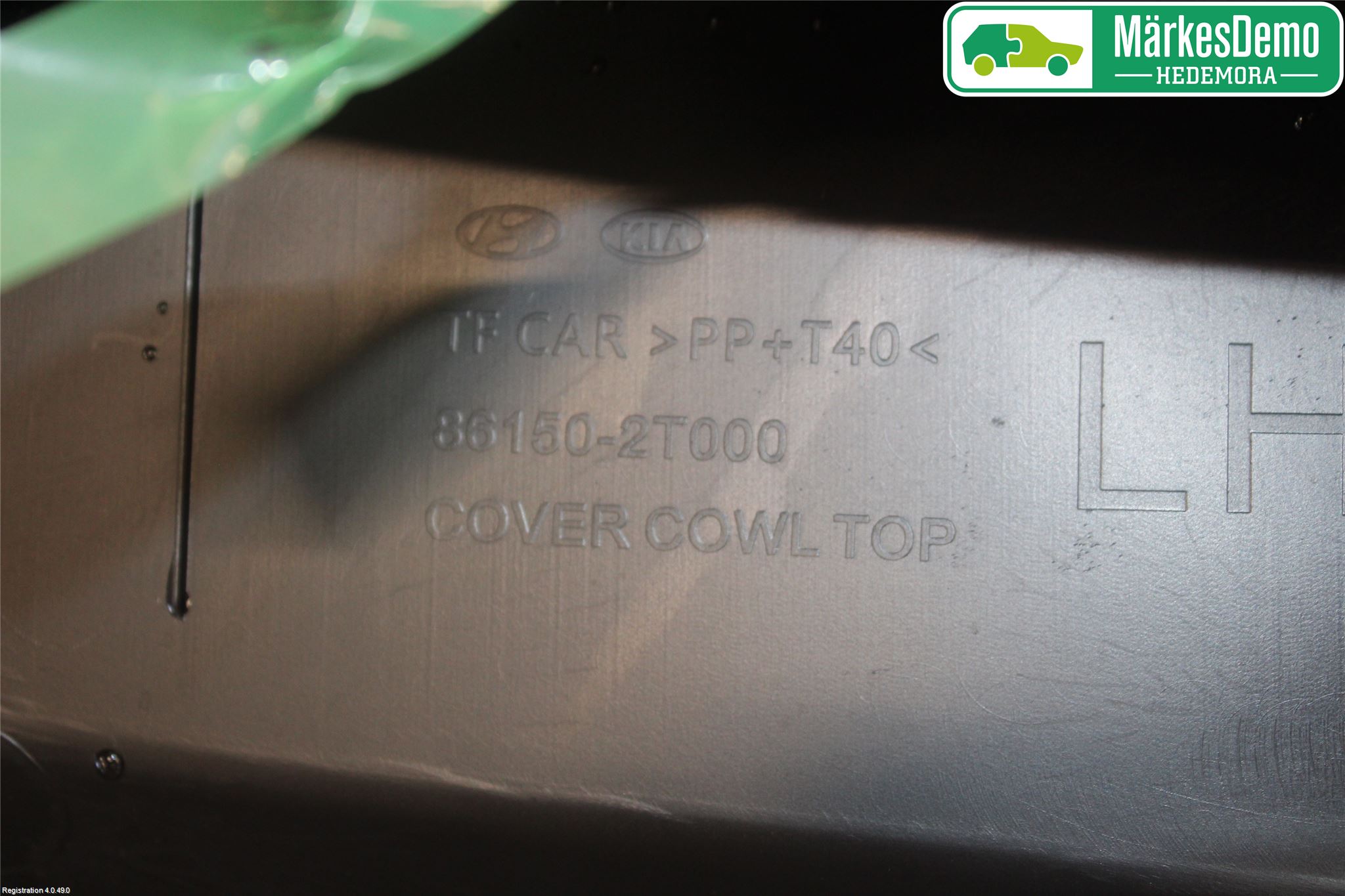 Kia OPTIMA 00-15 Torpedplåt-Torpedplast