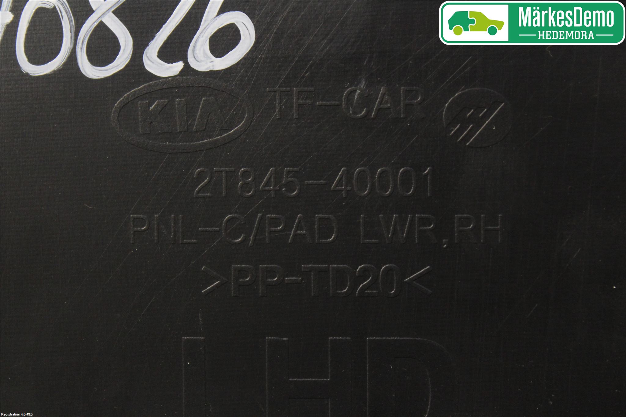 Kia OPTIMA 00-15 Handskfack Insats