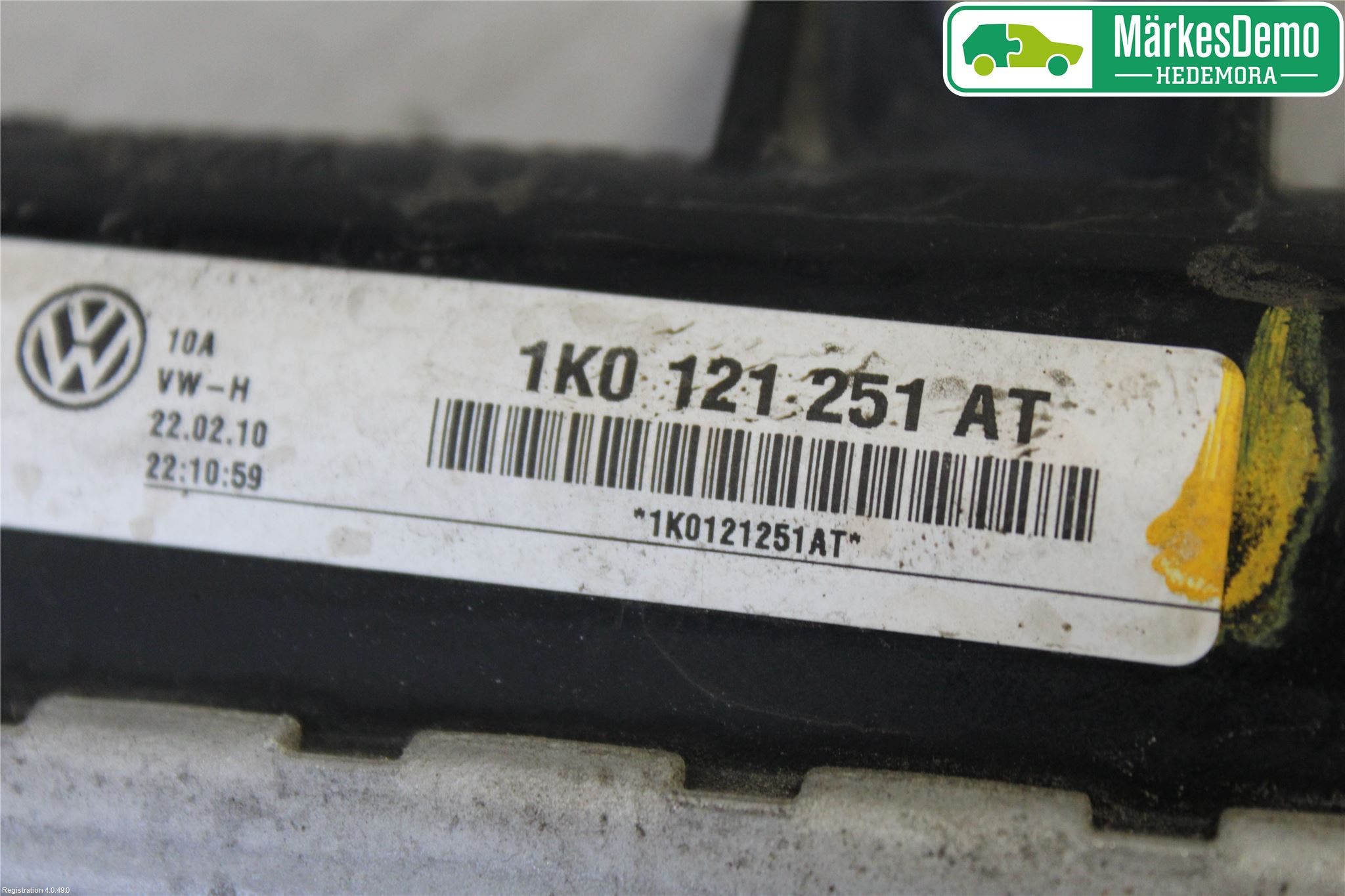 Skoda SUPERB 09-15 Kylare Aut