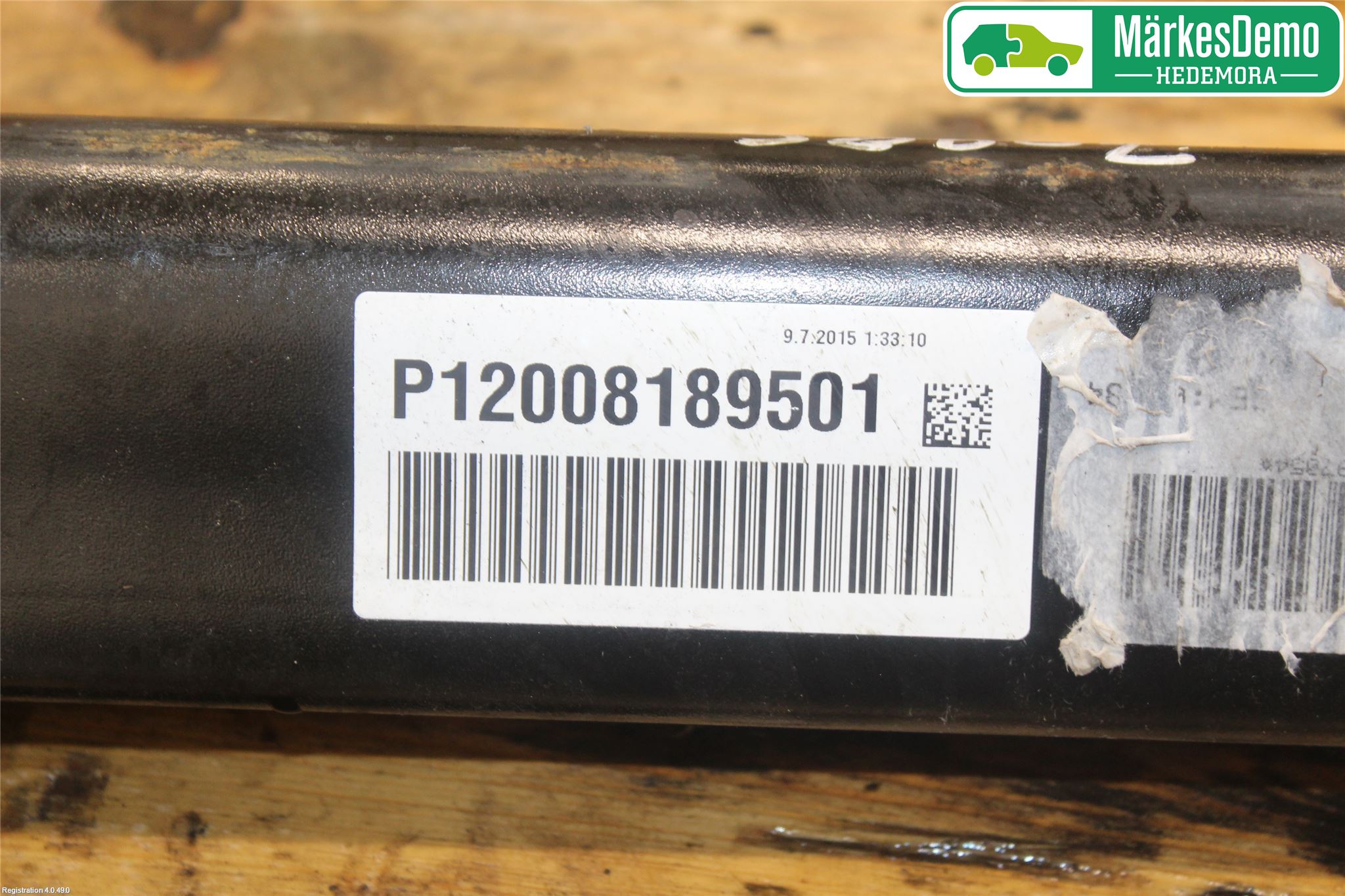 Peugeot 208 12-15 Bakaxelbalk