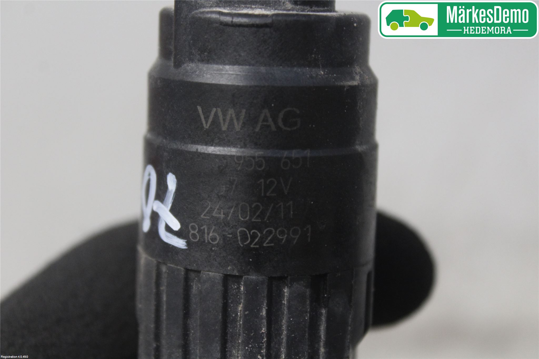 Skoda FABIA 07-14 Spolarpump Vindruta