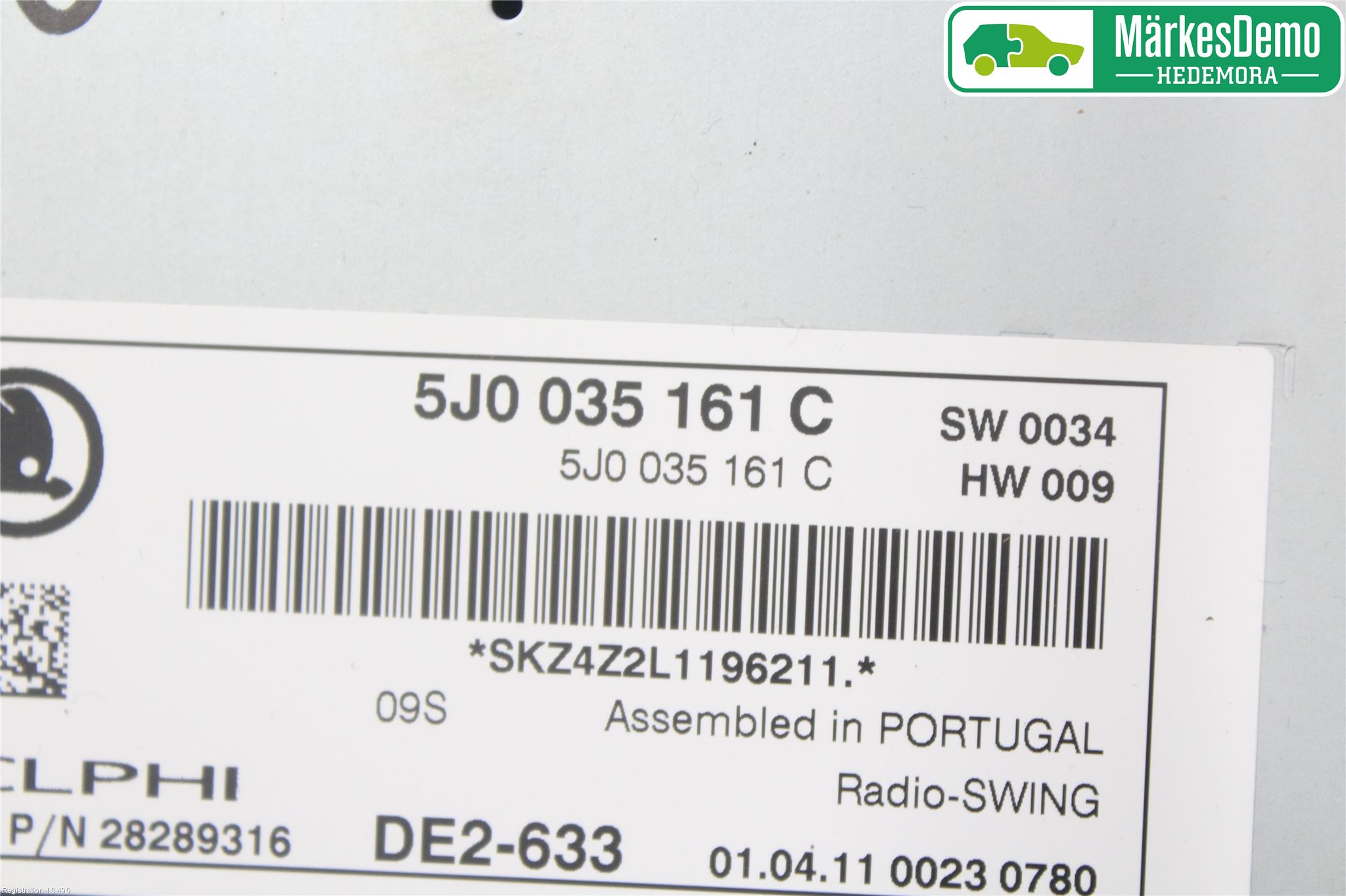 Skoda FABIA 07-14 Cd Radio - Multimediapanel