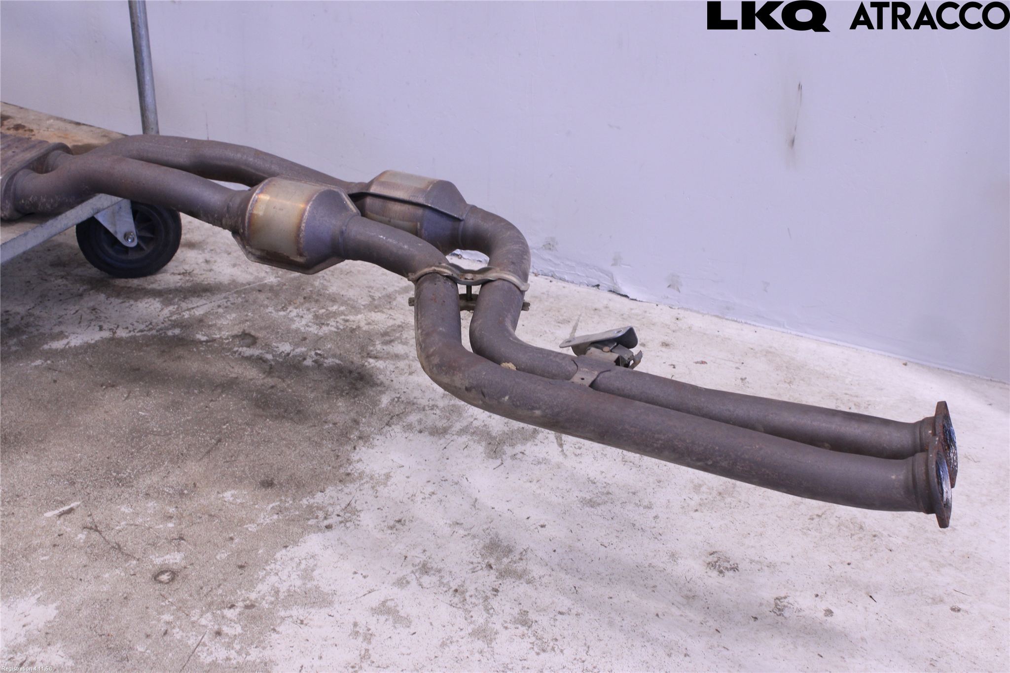 BMW 3 F30/F31/F80 12-19 Avgas-Ljuddämpare-Rör