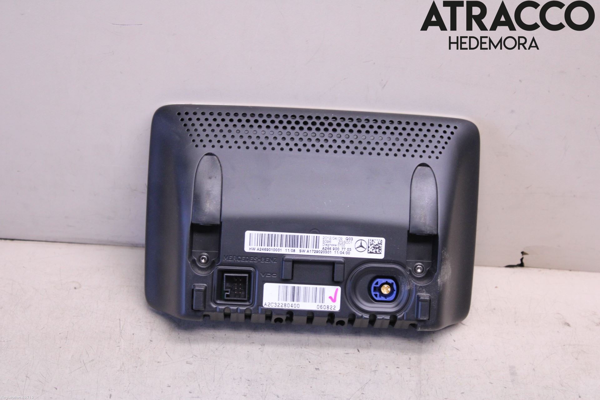 Mercedes-Benz MB B-KLASS (W246/W242) 12-19 Multifunktionsdisplay