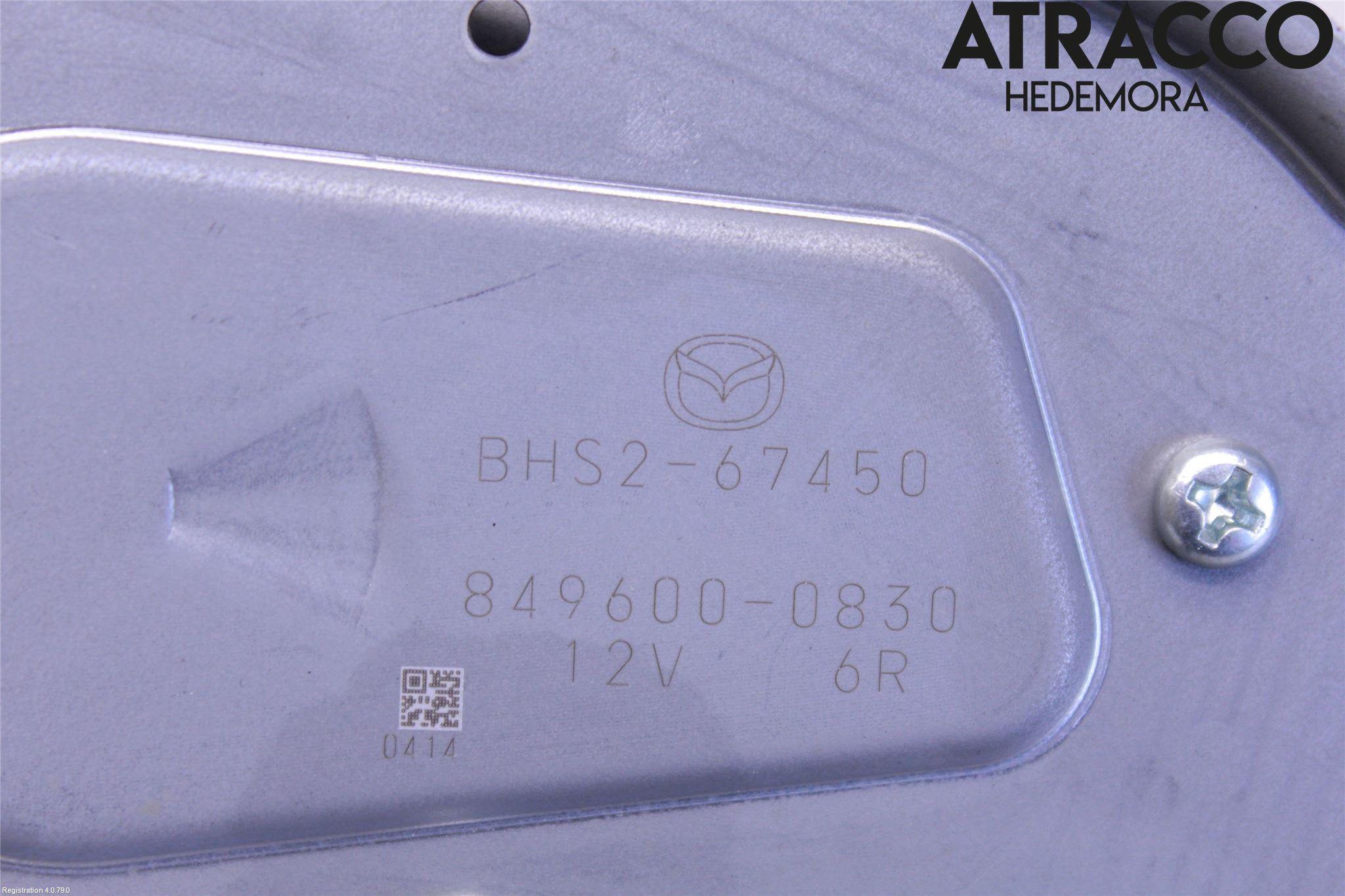 Mazda 3 III 14-19 Torkarmotor Baklucka