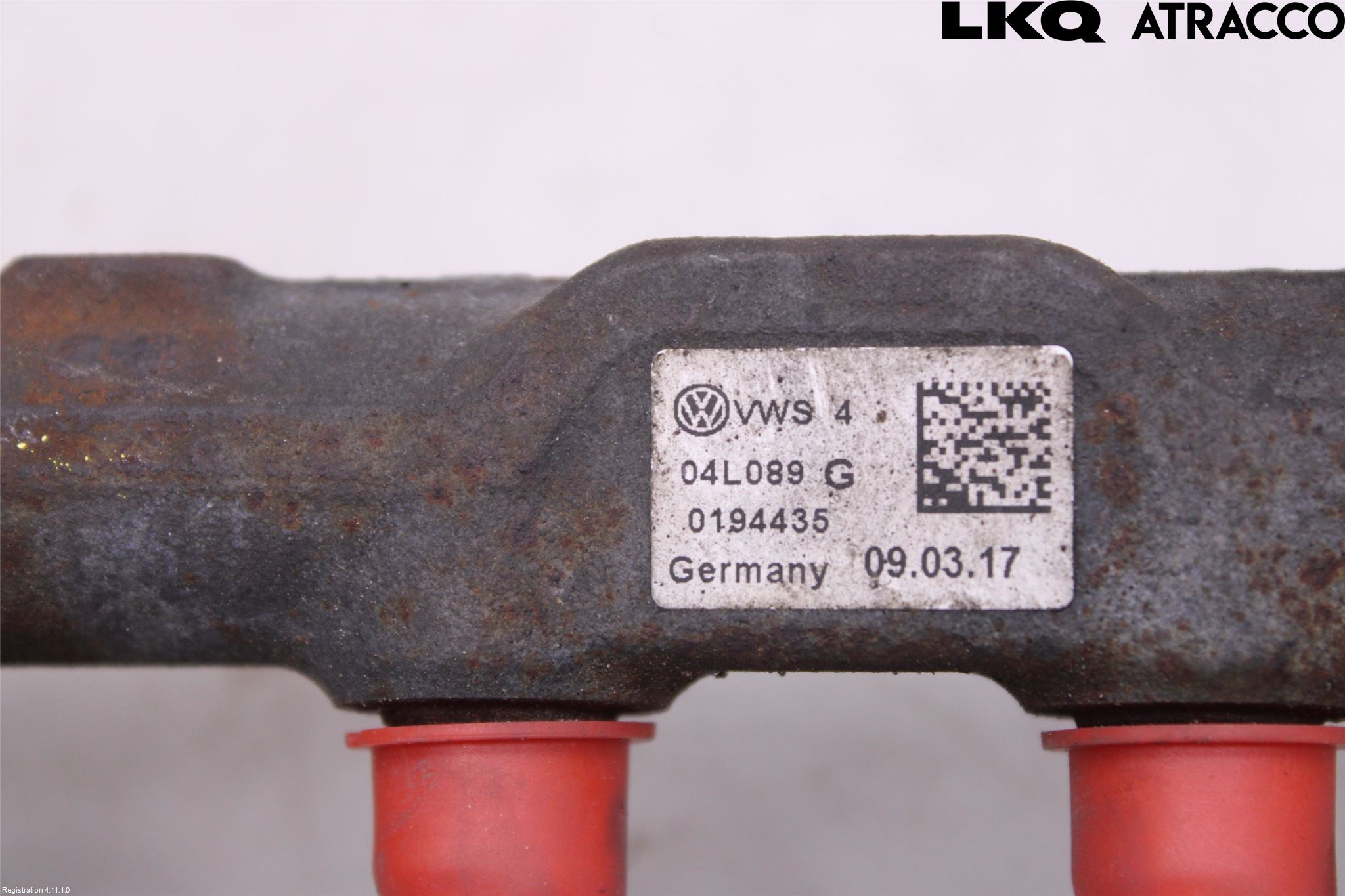 Volkswagen VW CADDY 16-20 Inj. Fuelrail