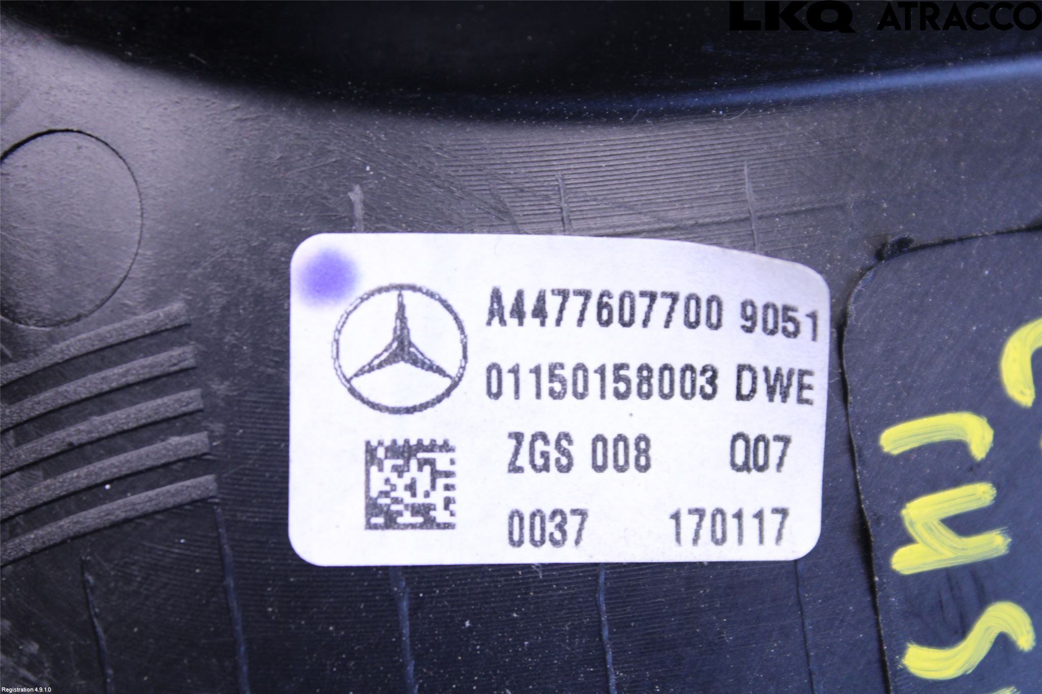 Mercedes-Benz MB VITO/V-KLASS (W640,W447,W448) 14- Dörrhandtag Inre Hö