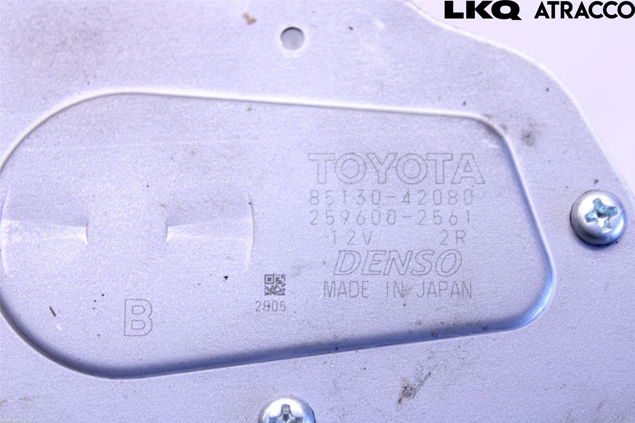 Toyota RAV4 13-18 Torkarmotor Baklucka