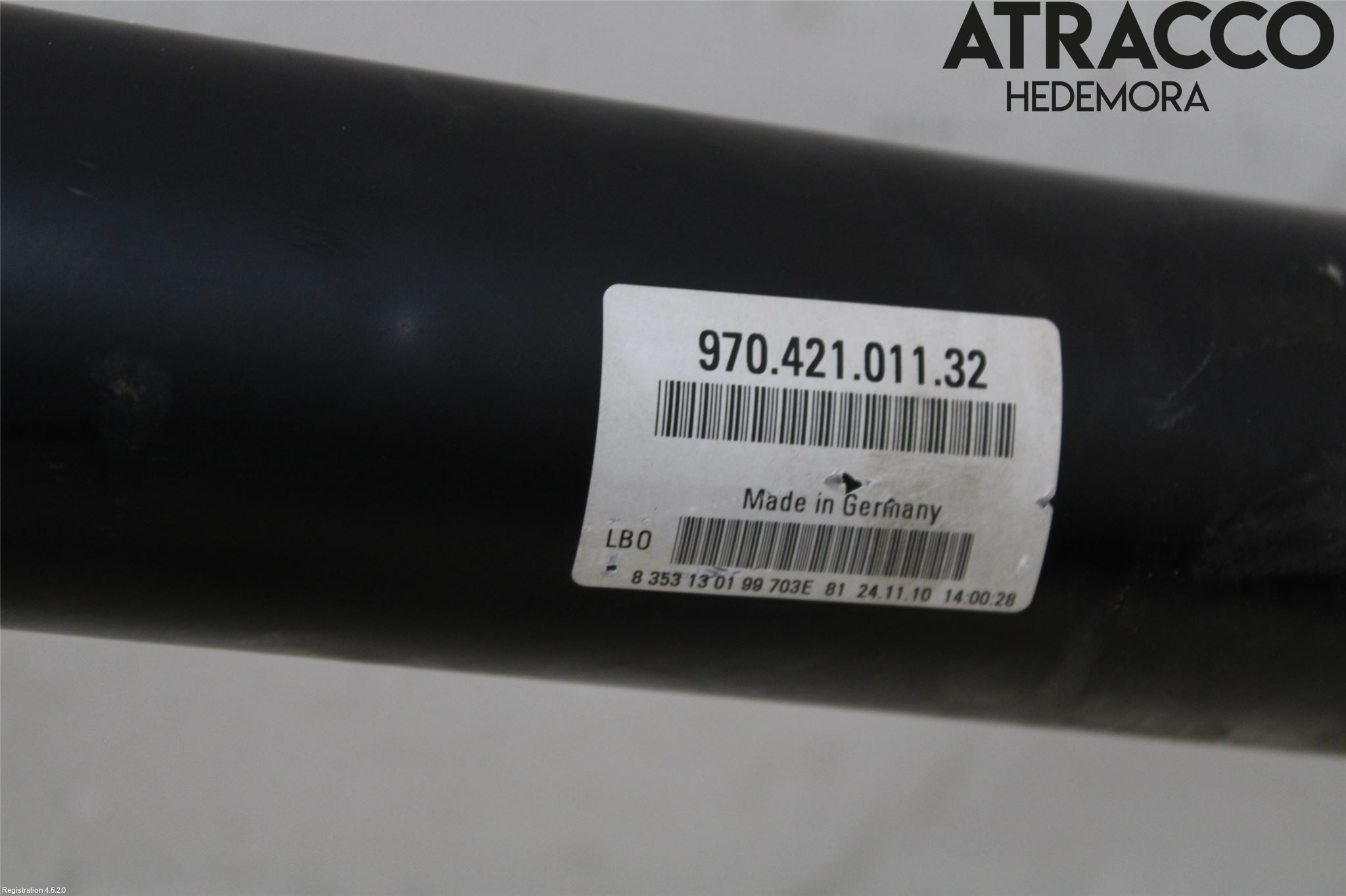 Porsche PANAMERA 09- Mellanaxel Komp