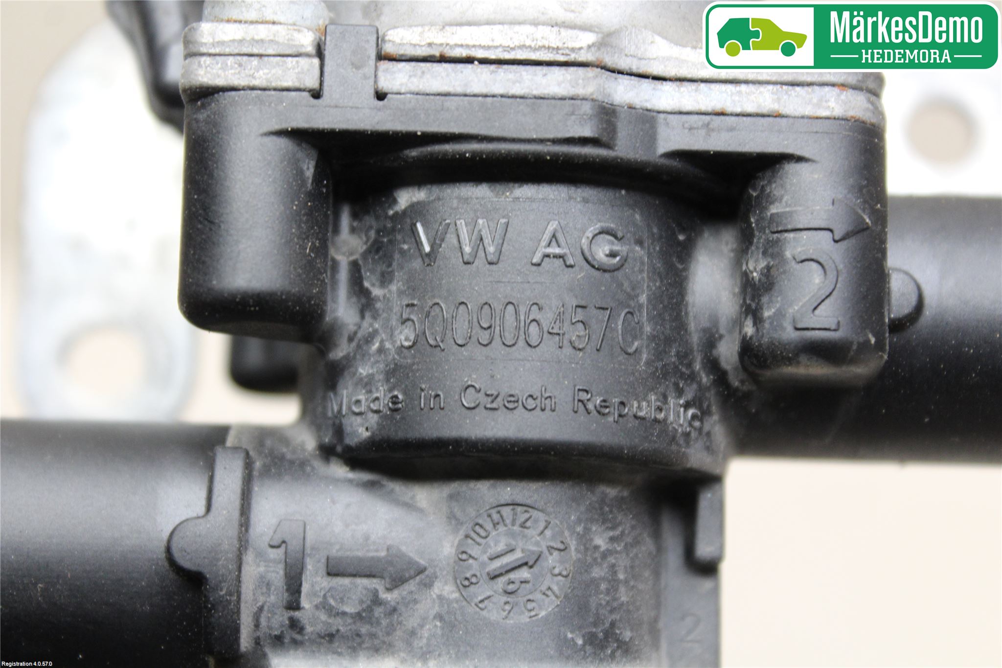 Volkswagen VW PASSAT 15-19 Värmeventil