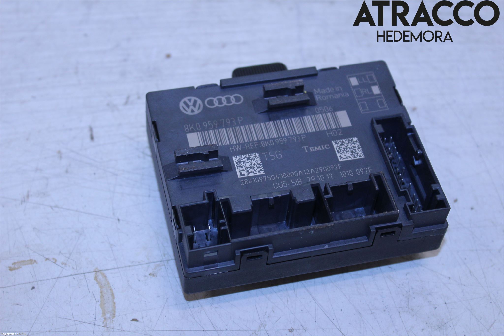 Audi A4/S4 08-11 Styrenhet Dörr