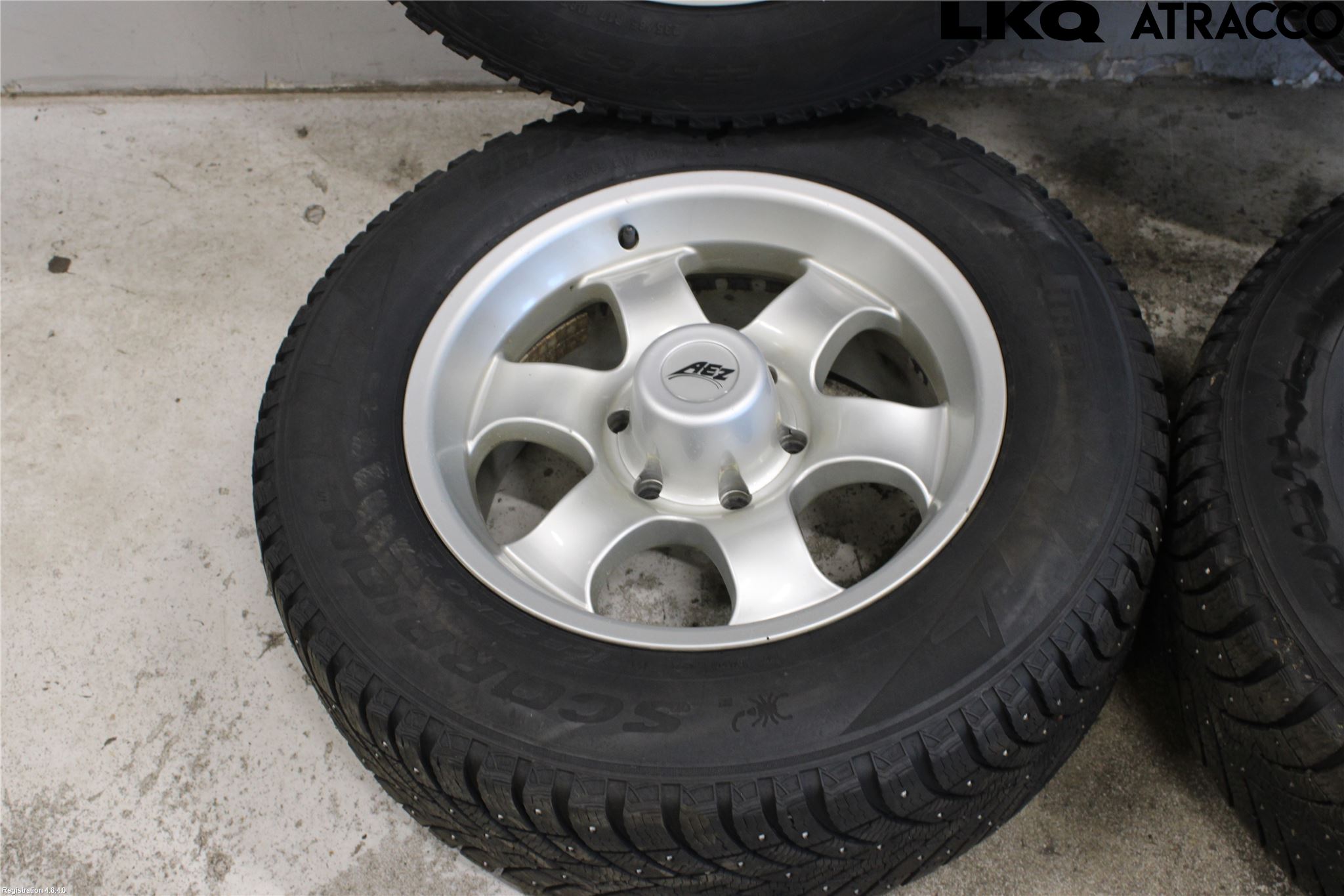 Toyota LANDCRUISER J120 02-09 Vinterdäck Alumfälg 4St