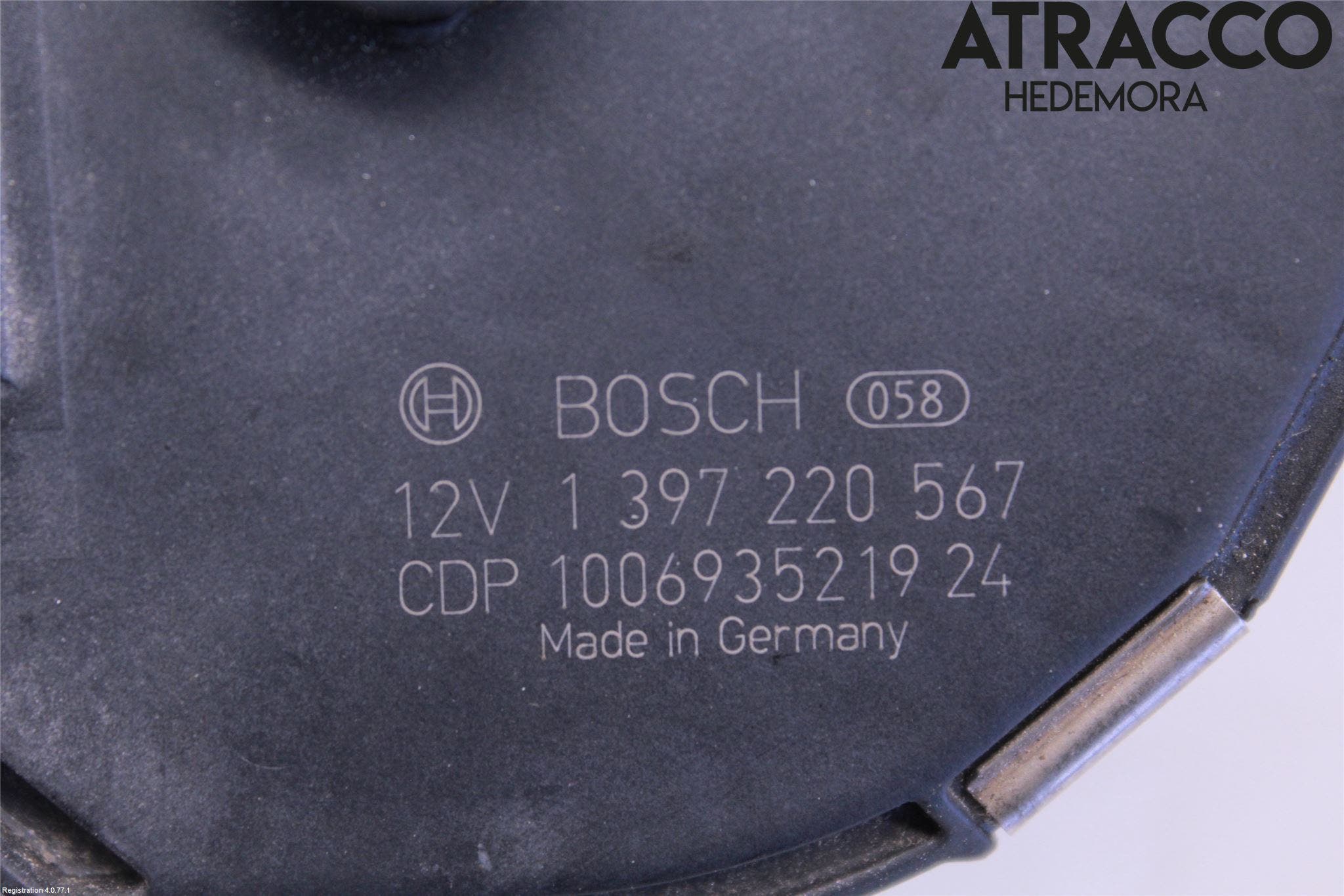 Mercedes-Benz MB E-KLASS (W212) 09-16 Torkarmotor Vindruta