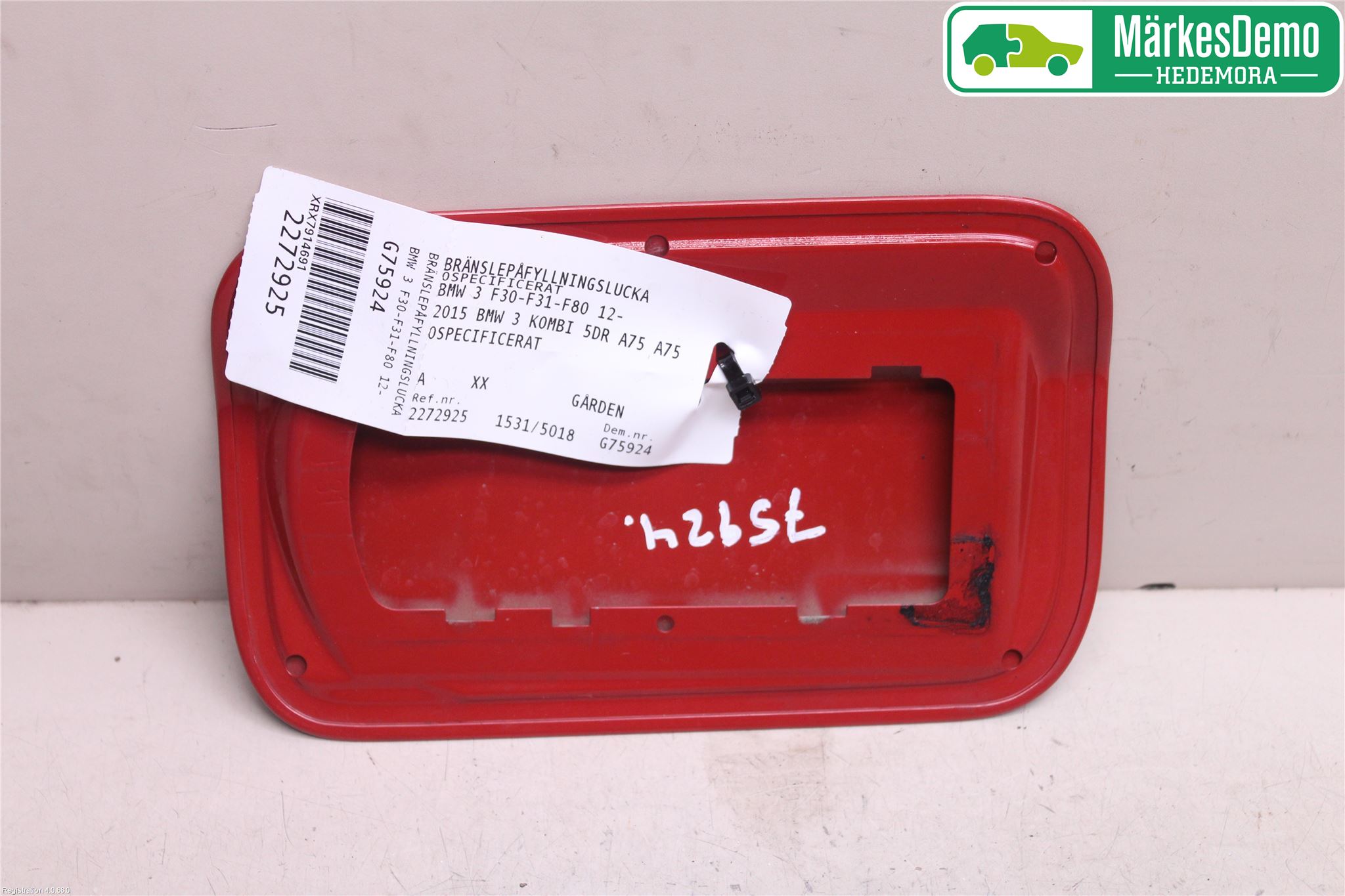 BMW 3 F30/F31/F80 12-19 Tanklucka