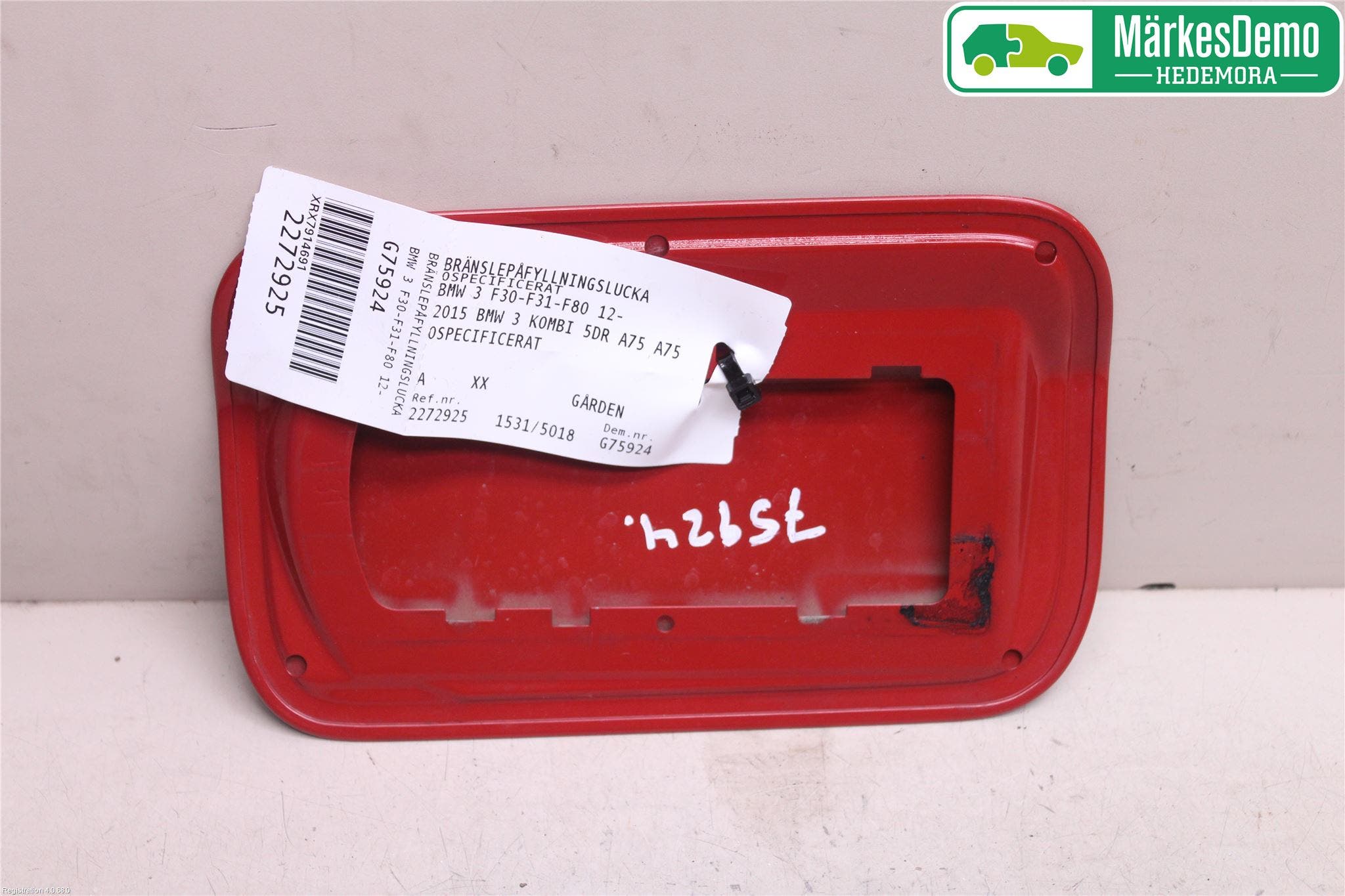 BMW 3 F30/F31/F80 12-19 Tanklucka