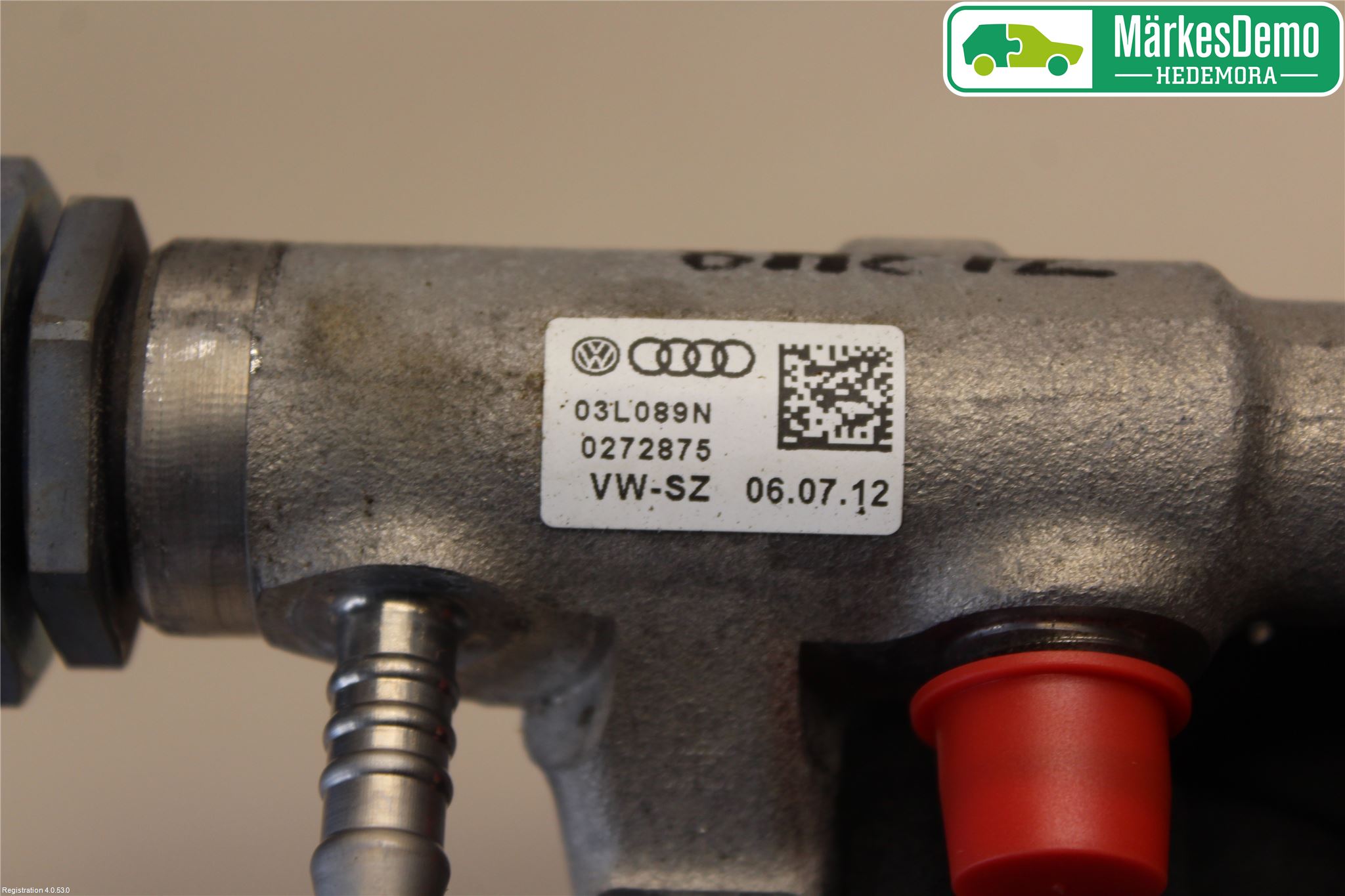 Volkswagen VW PASSAT 11-14 Injspridarrör