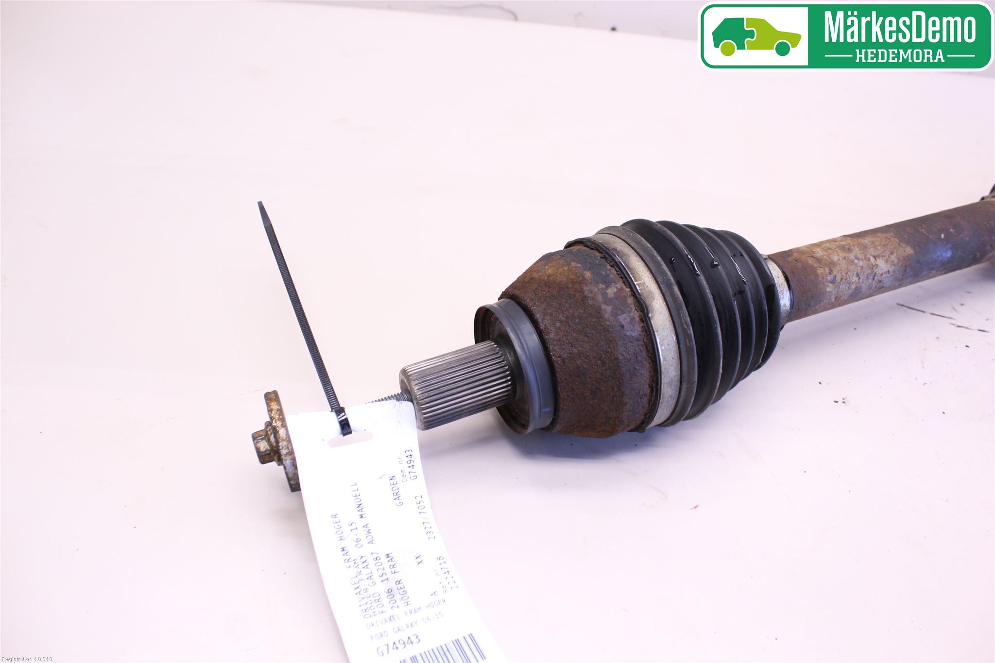 Ford GALAXY 06-15 Drivaxel Fram Höger