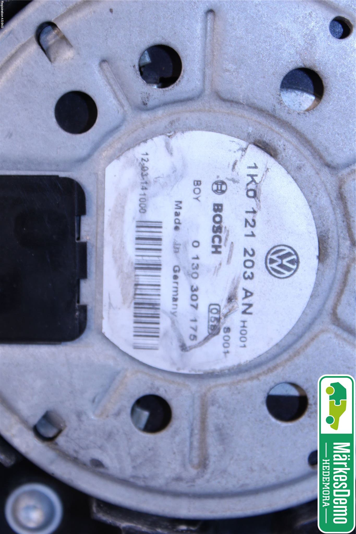 Volkswagen VW CADDY 11-15 Kylfläkt El