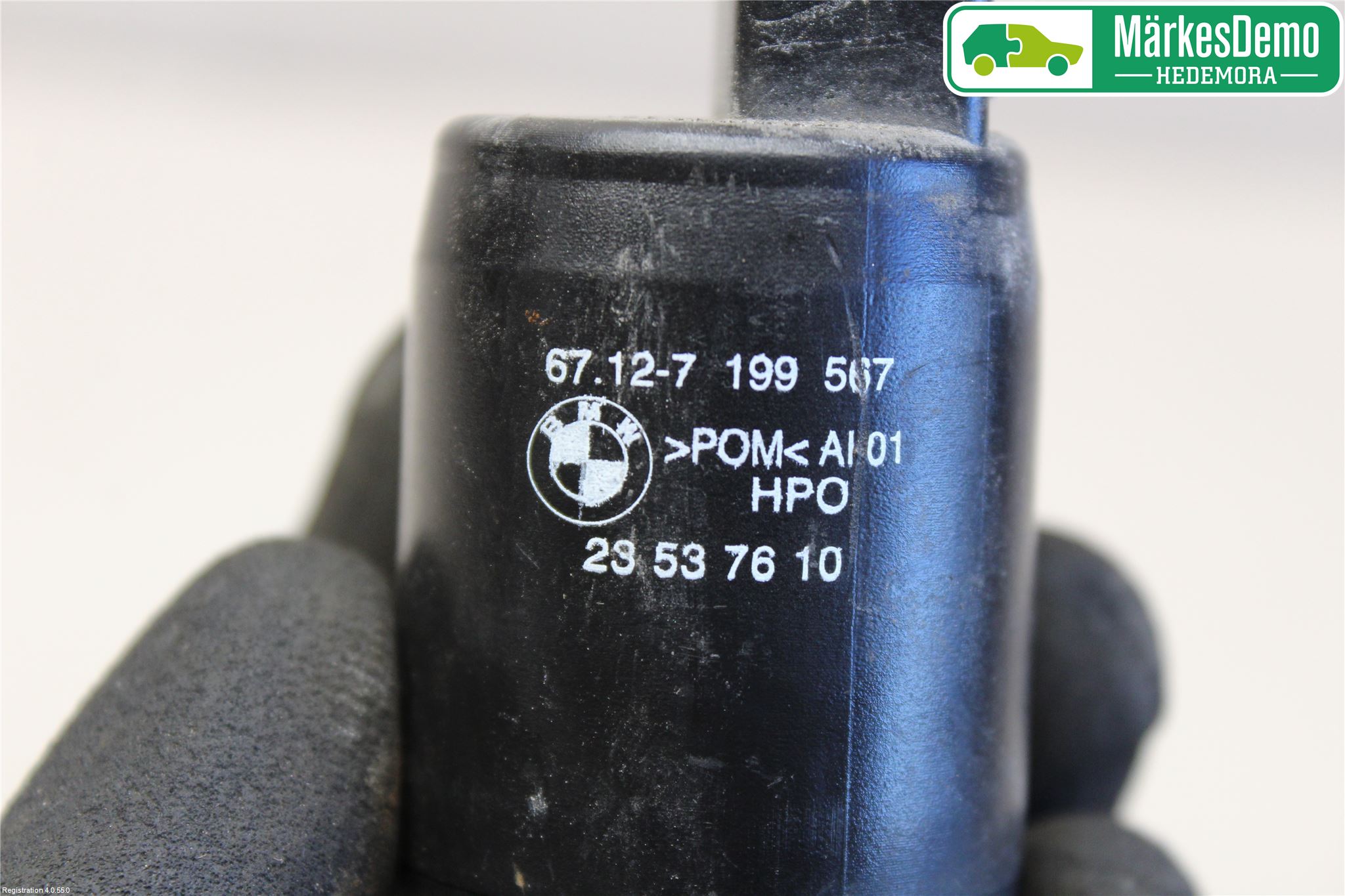 BMW 1 E87/81 5D/3D 03-11 Spolarpump Vindruta