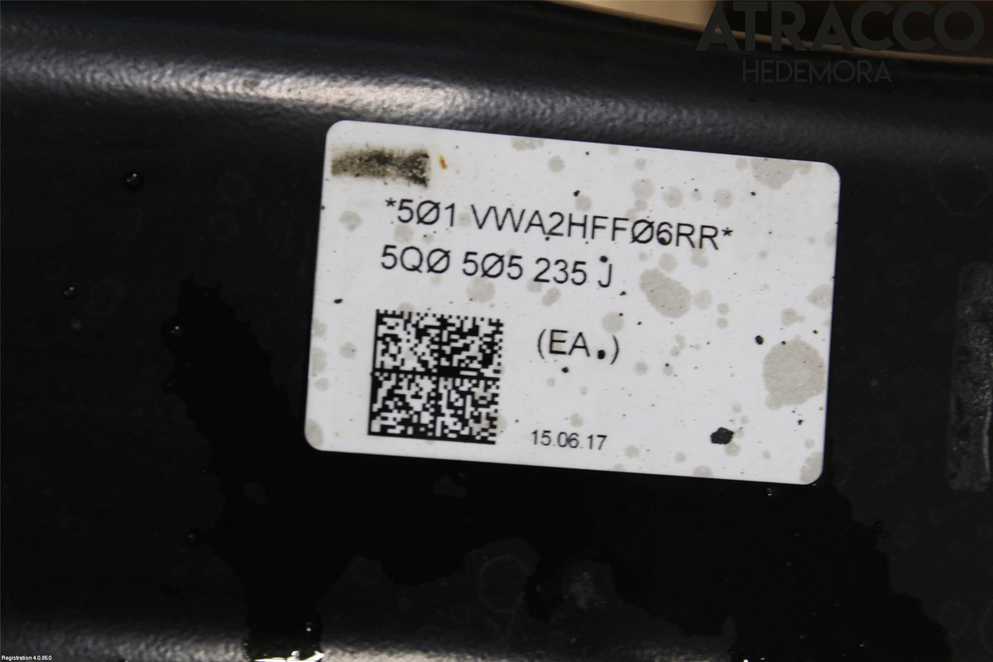 Skoda KODIAQ 17-24 Bakaxelbalk