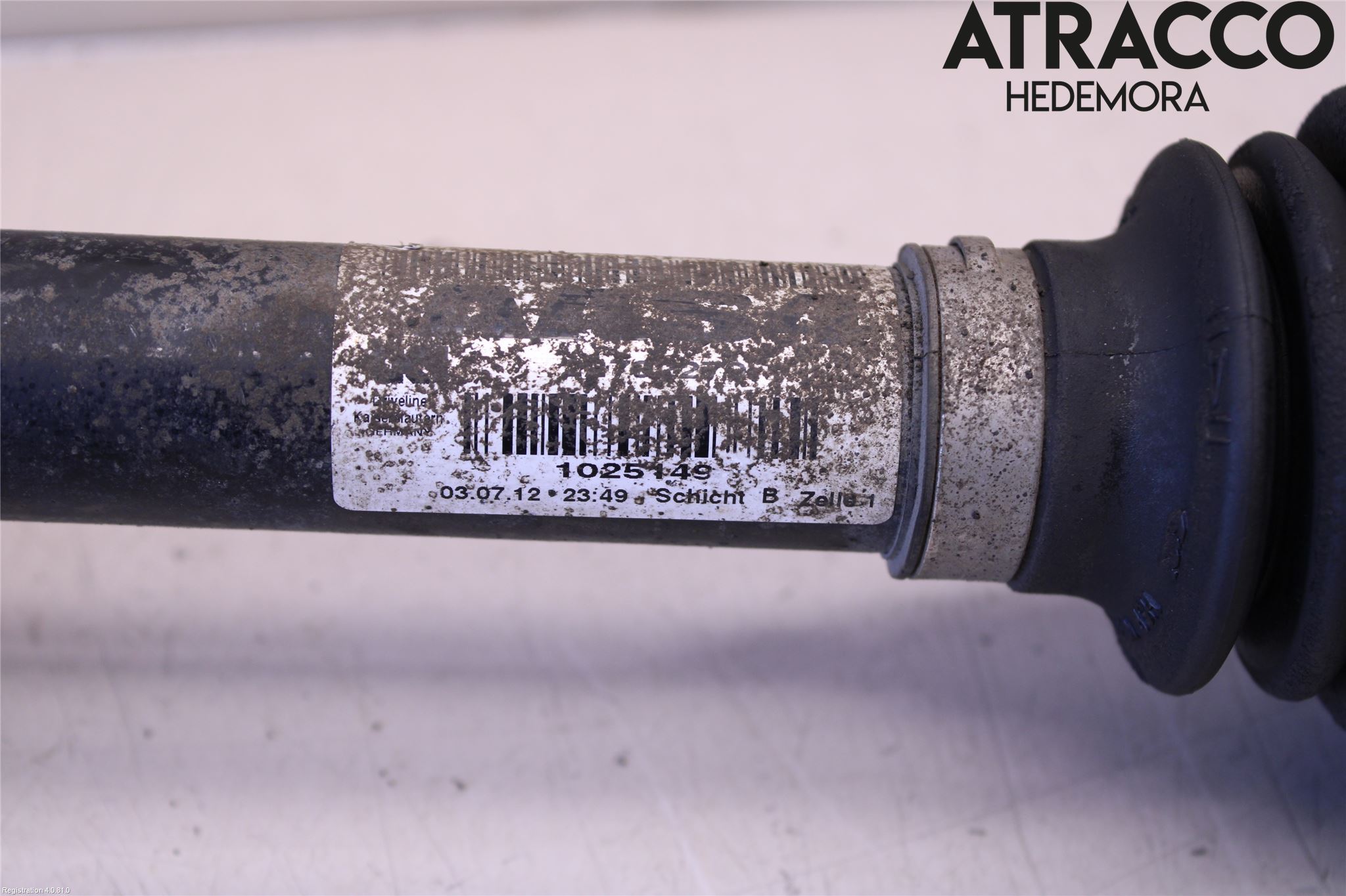 Opel INSIGNIA 09-16 Drivaxel Fram Vänster