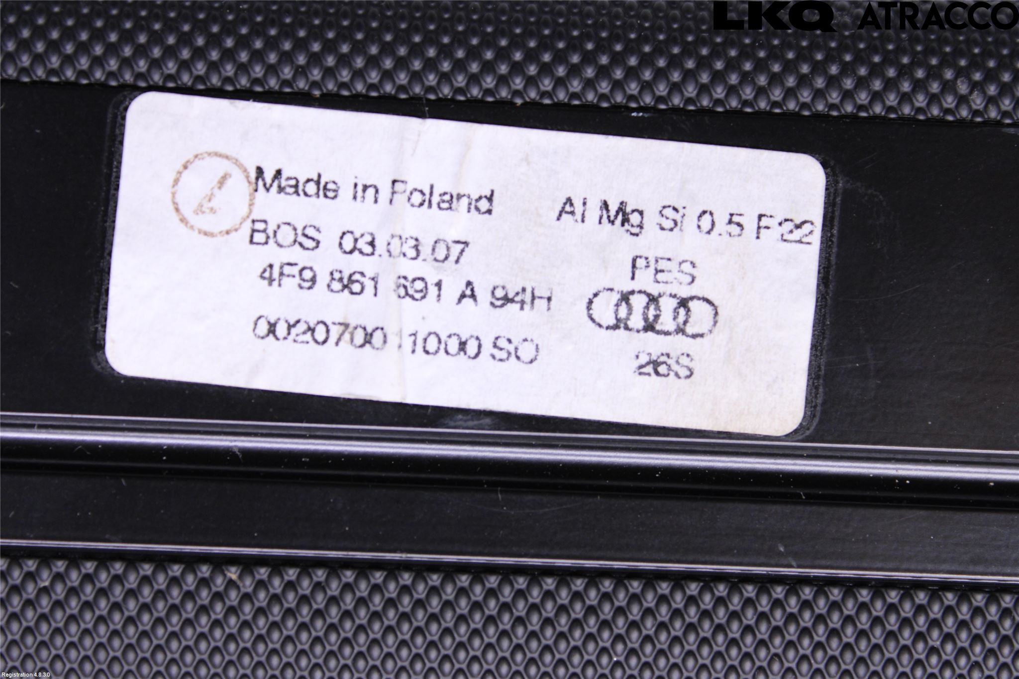 Audi A6/S6     05-11 Lastnät