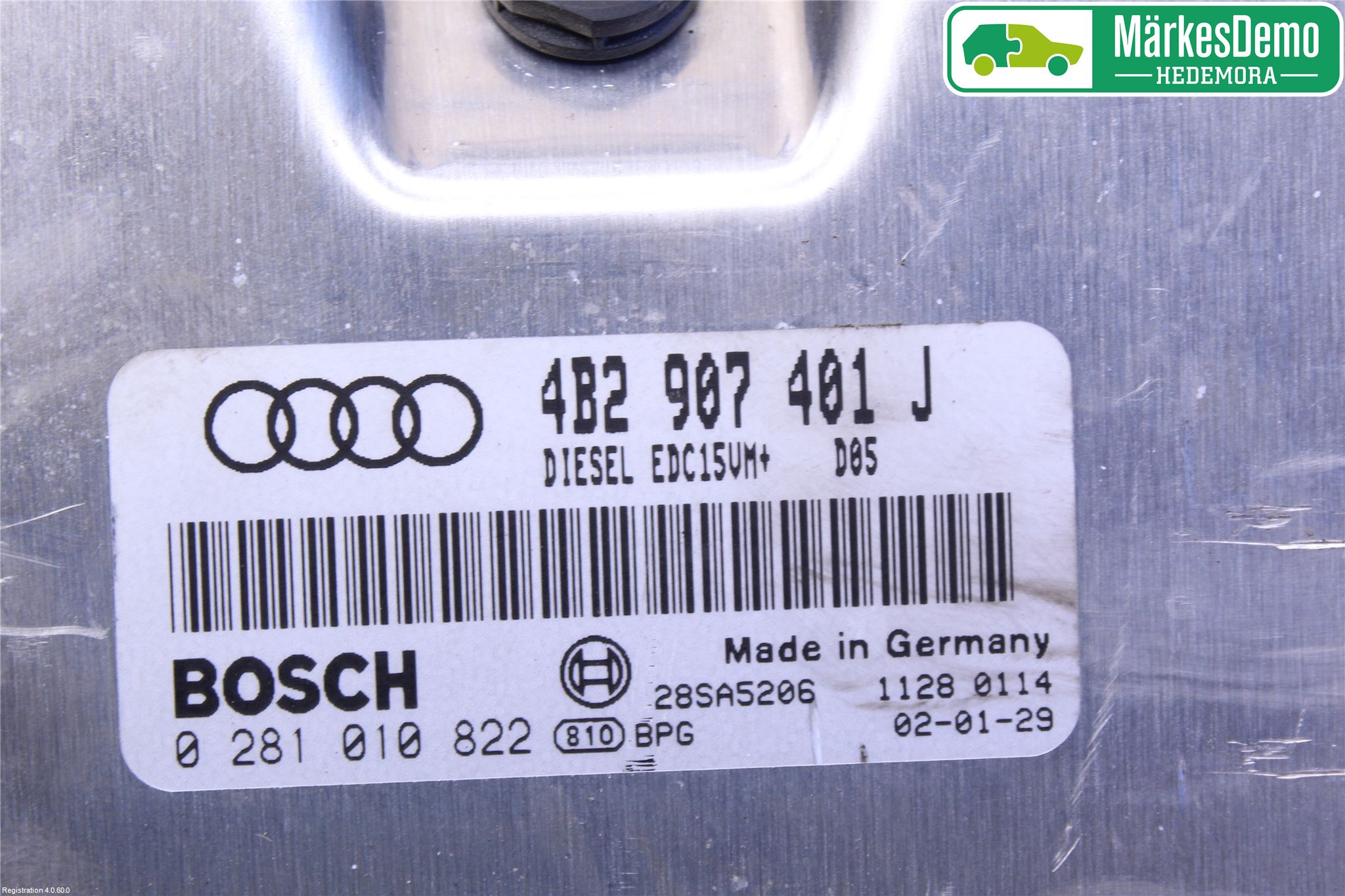 Audi A6/S6     97-05 Styrenhet Inspump Diesel