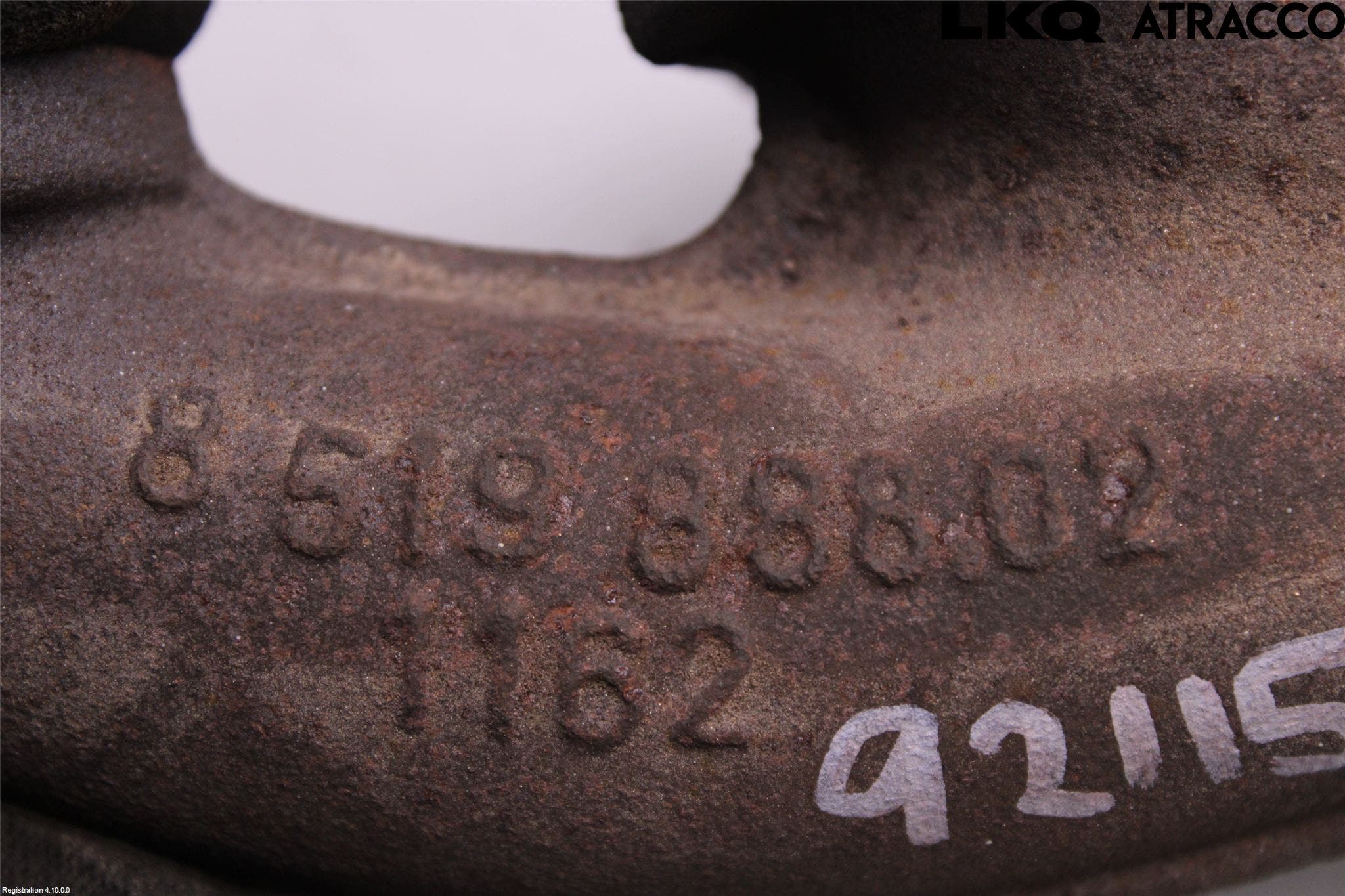 BMW 3 F30/F31/F80 12-19 Grenrör Avgas