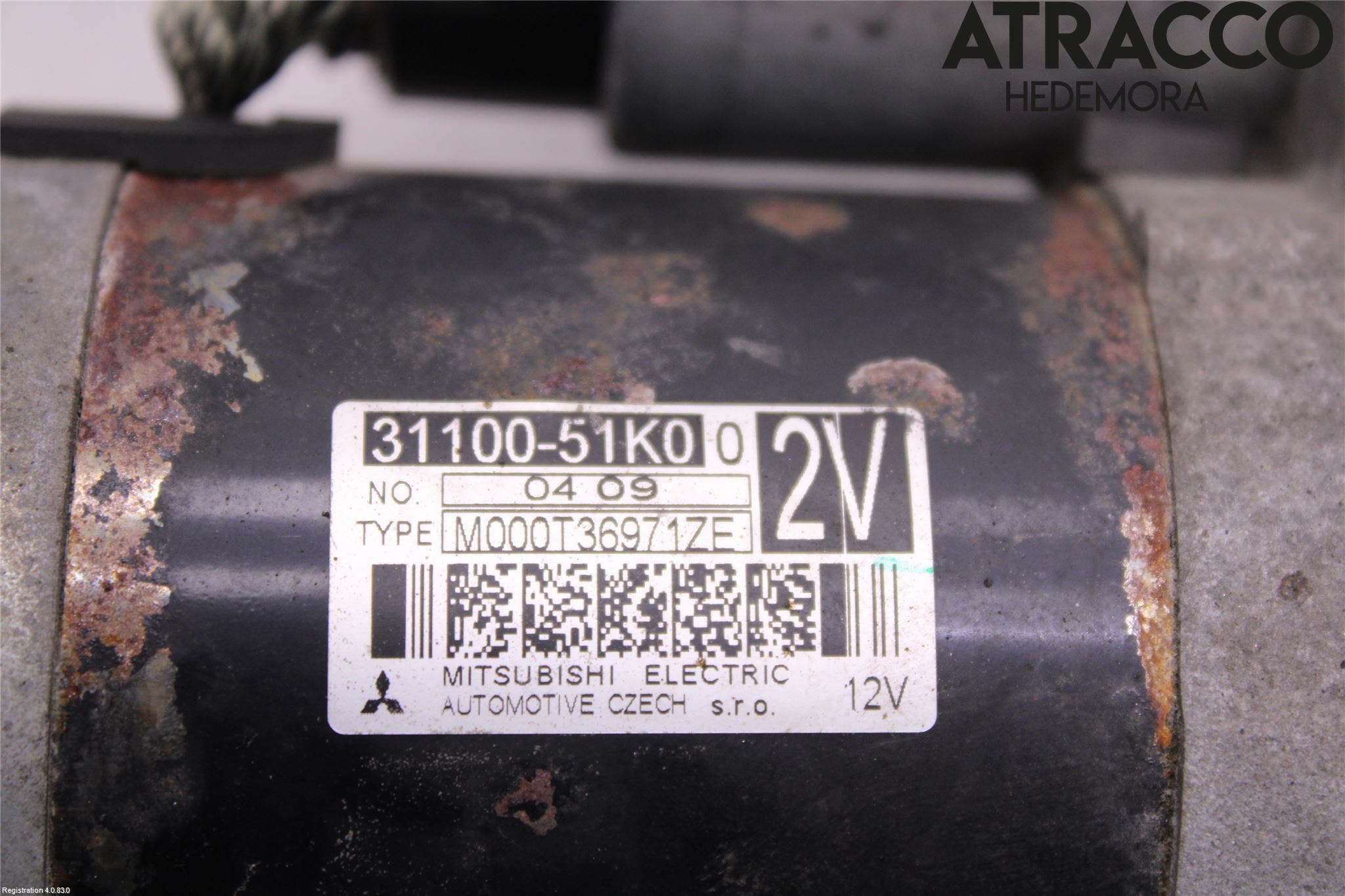 Suzuki SPLASH Startmotor