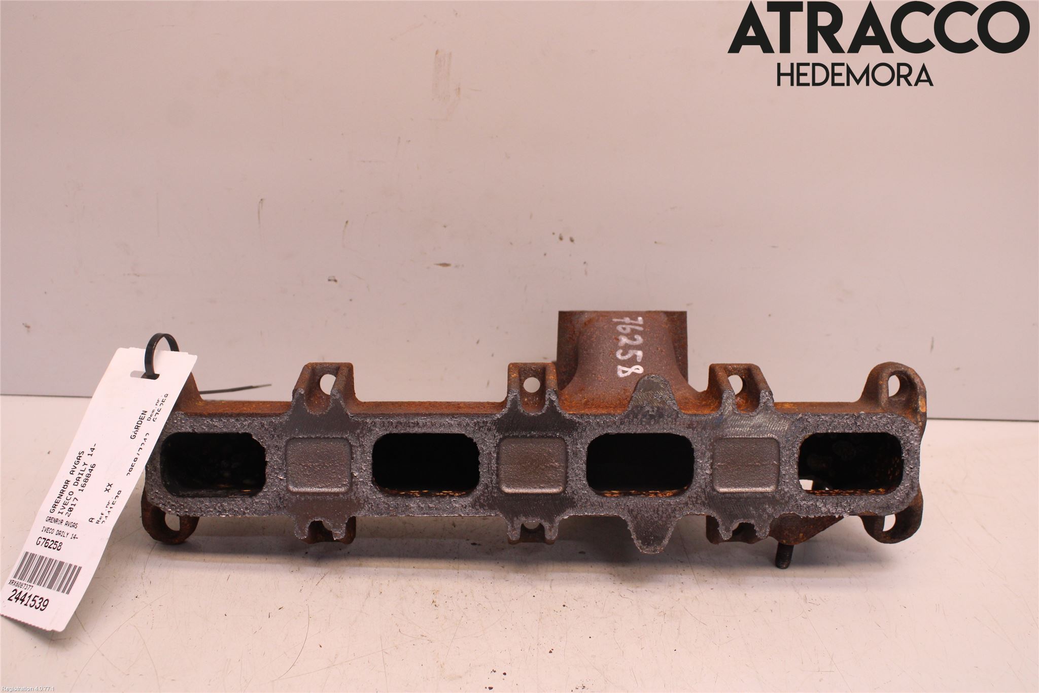 Iveco DAILY 14->> Grenrör Avgas