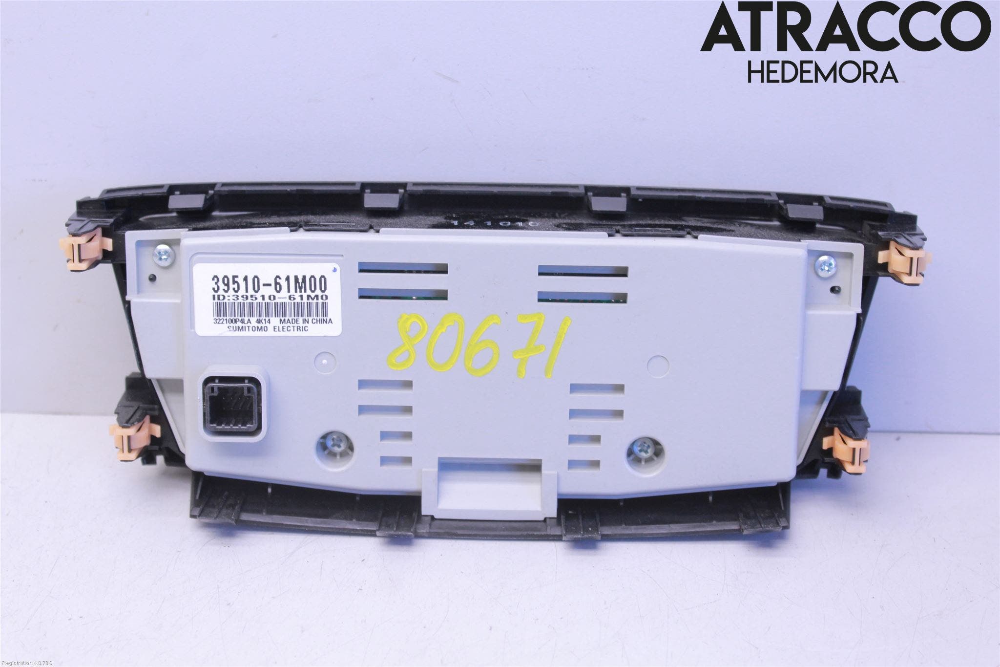 Suzuki SX4 S-CROSS 14-21 Ac Styrenhet Ac Manöveren