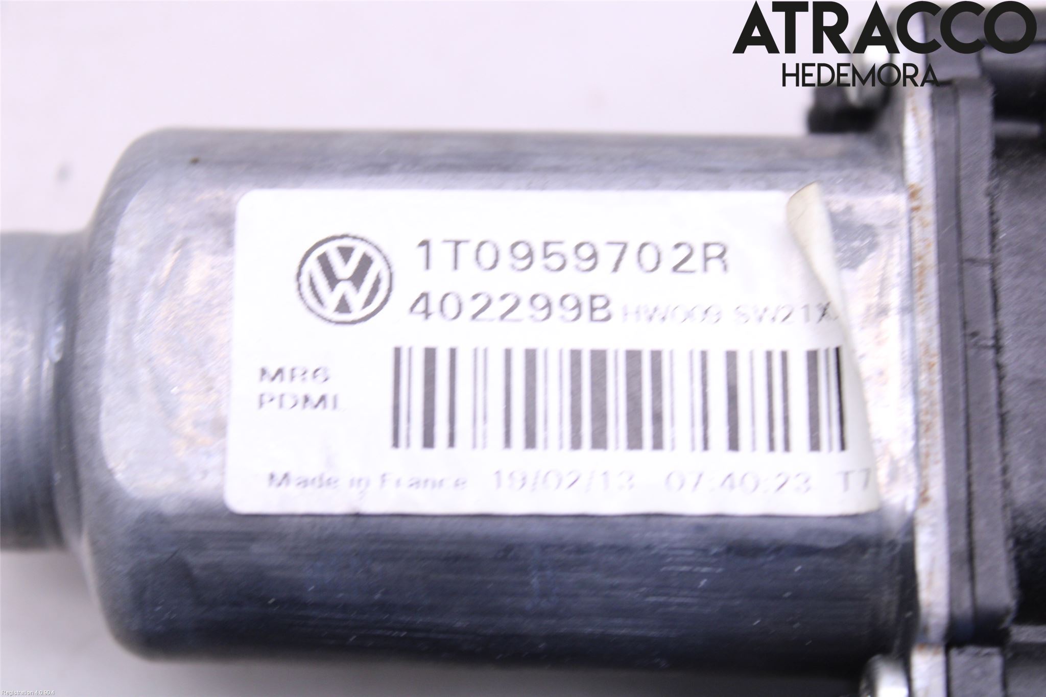 Volkswagen VW CADDY 11-15 Fönsterhissmotor