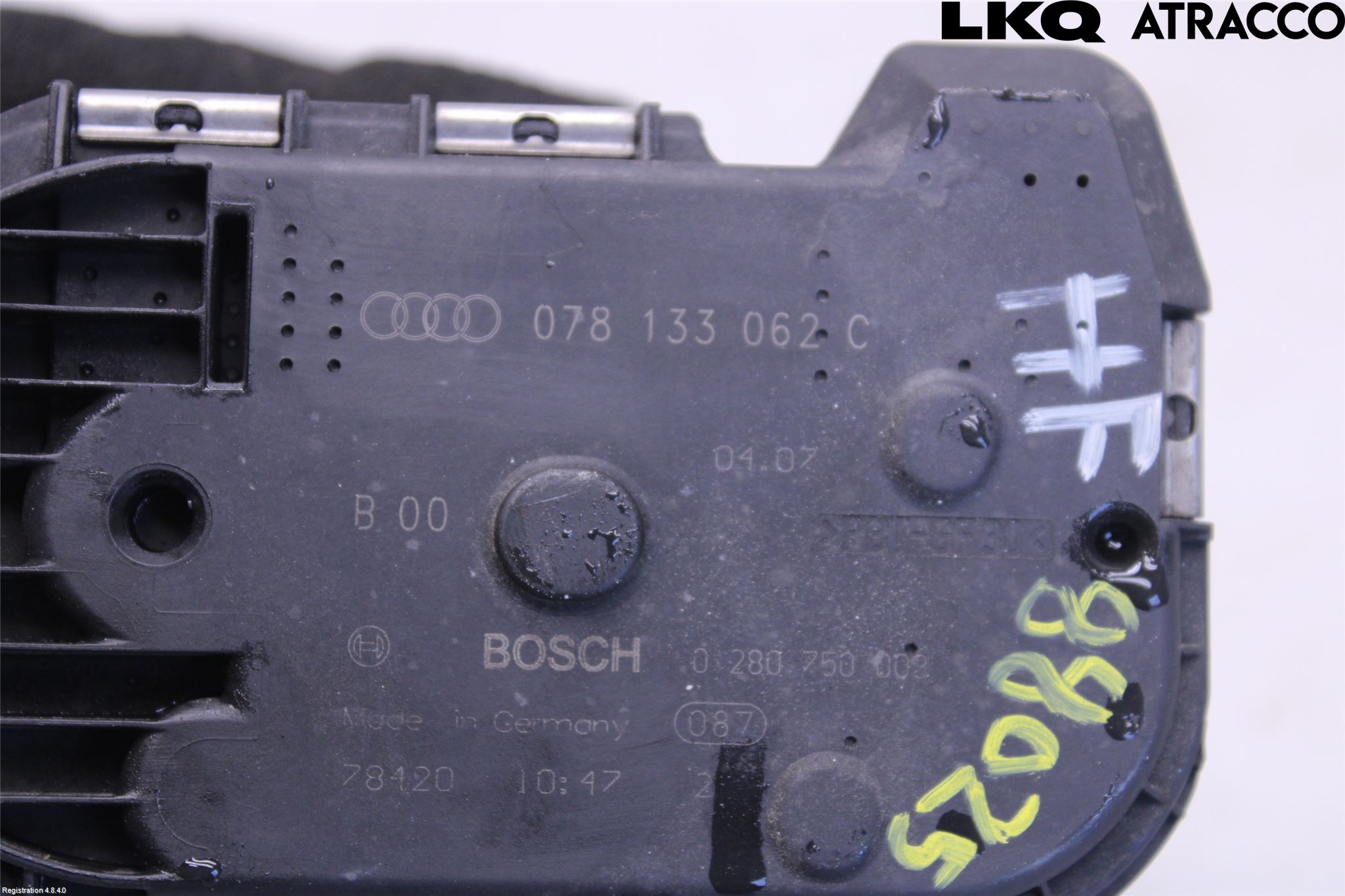 Audi A6/S6     05-11 Injspjällhus