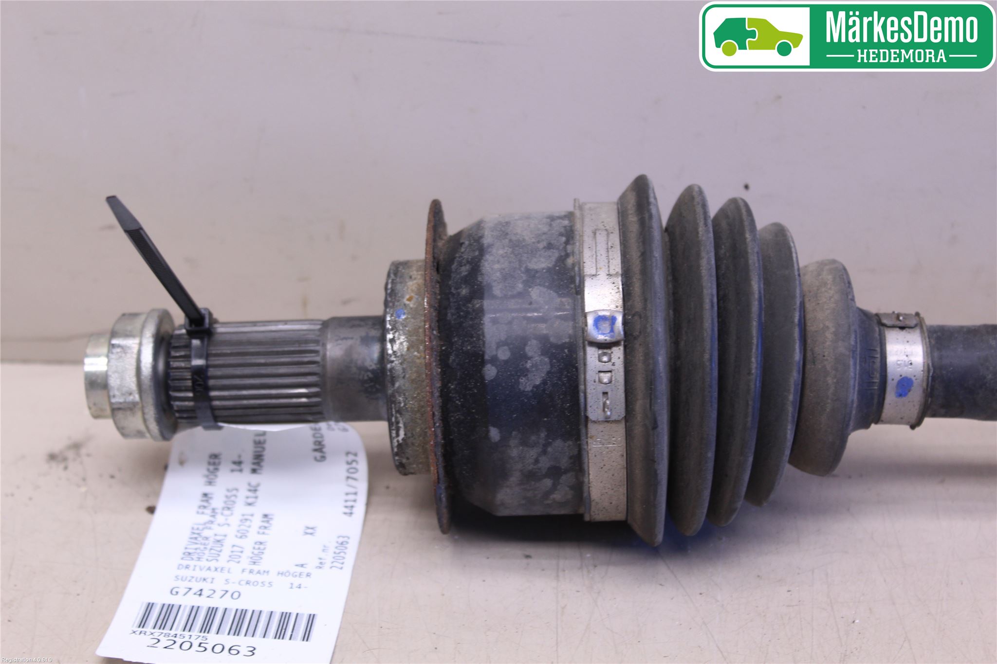 Suzuki SX4 S-CROSS 14-21 Drivaxel Fram Höger