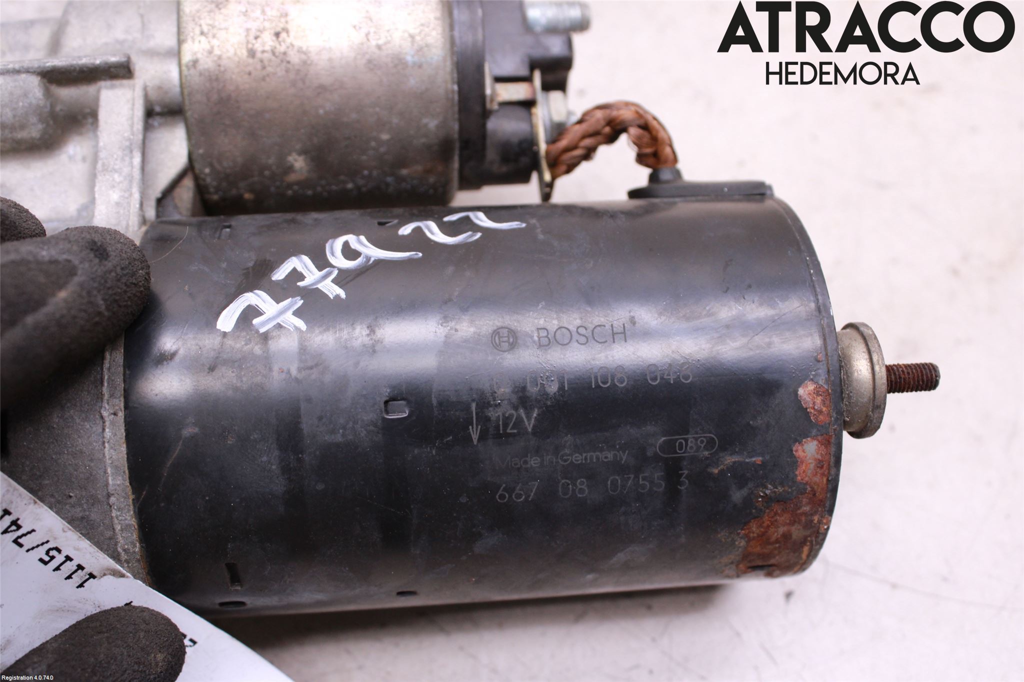 Alfa SPIDER Startmotor